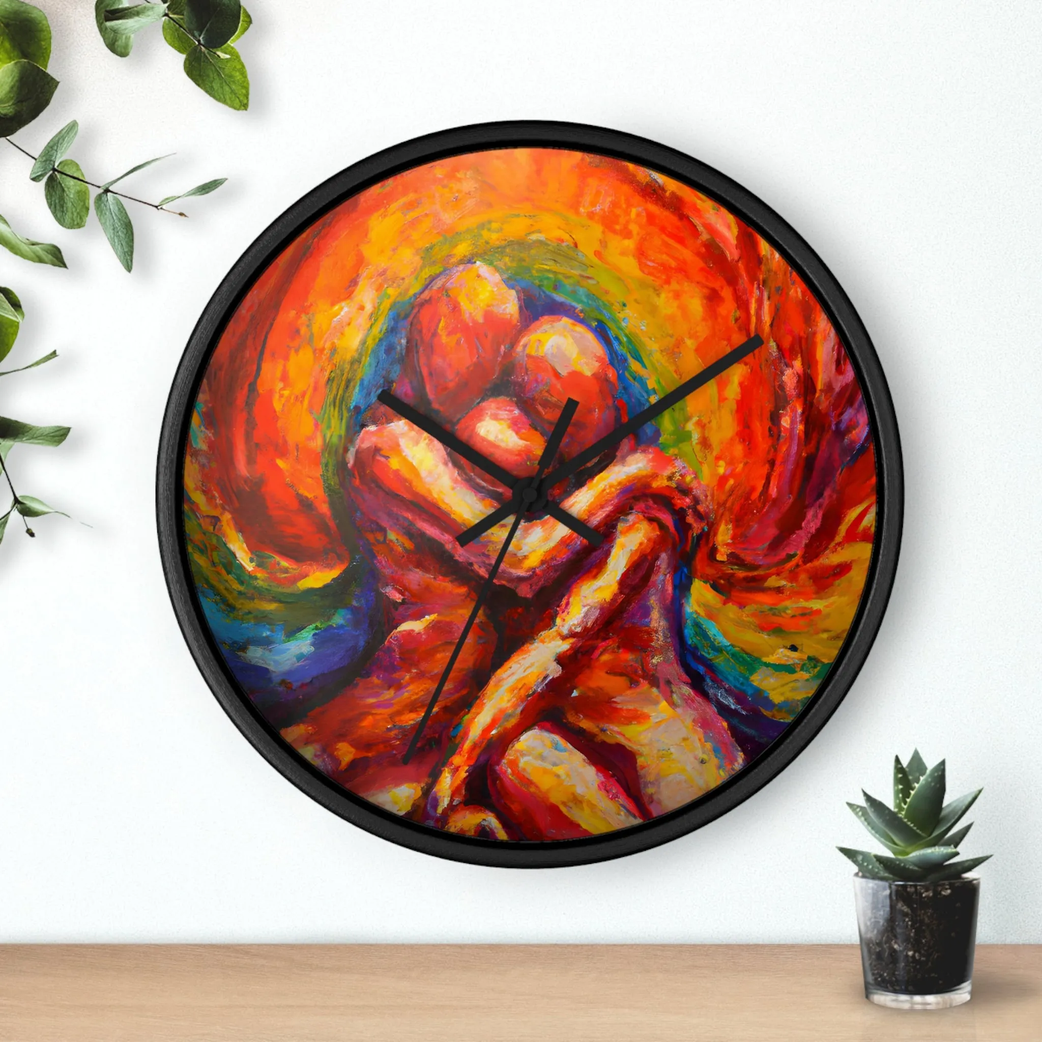 -Vinny - Gay Love Wall Clock