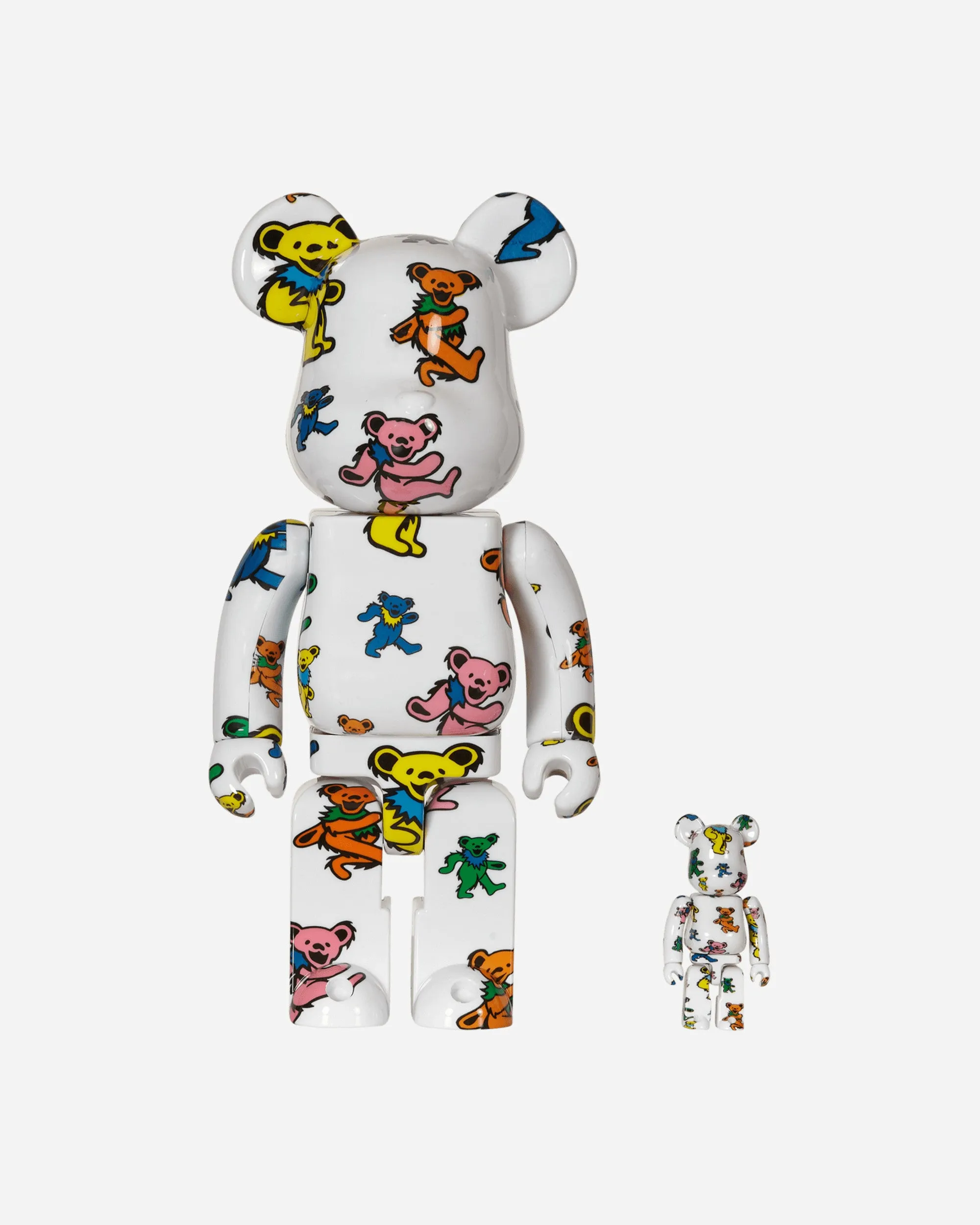 100% 400% Greateful Dead - Dancing Bear Be@rbrick Multicolor