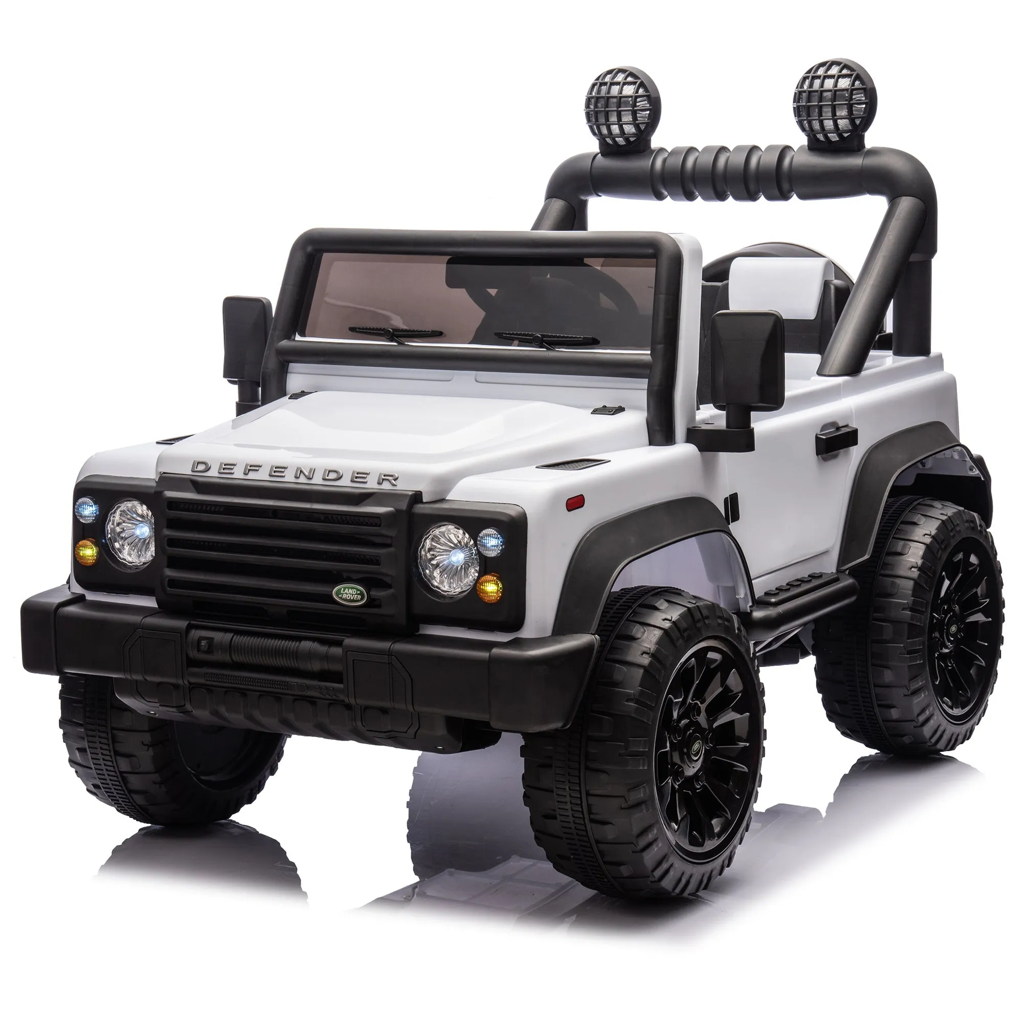 24V Land Rover Defender Kids Ride-On Car with Parent Control