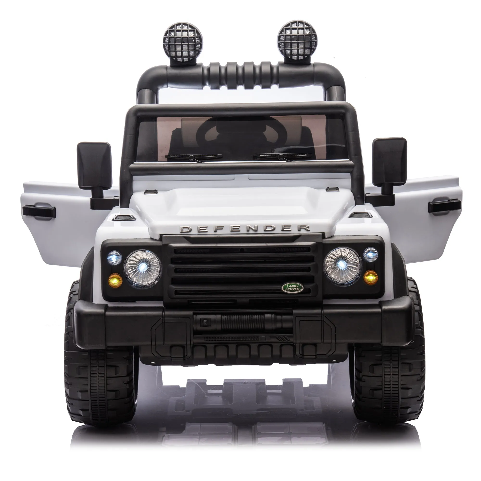 24V Land Rover Defender Kids Ride-On Car with Parent Control