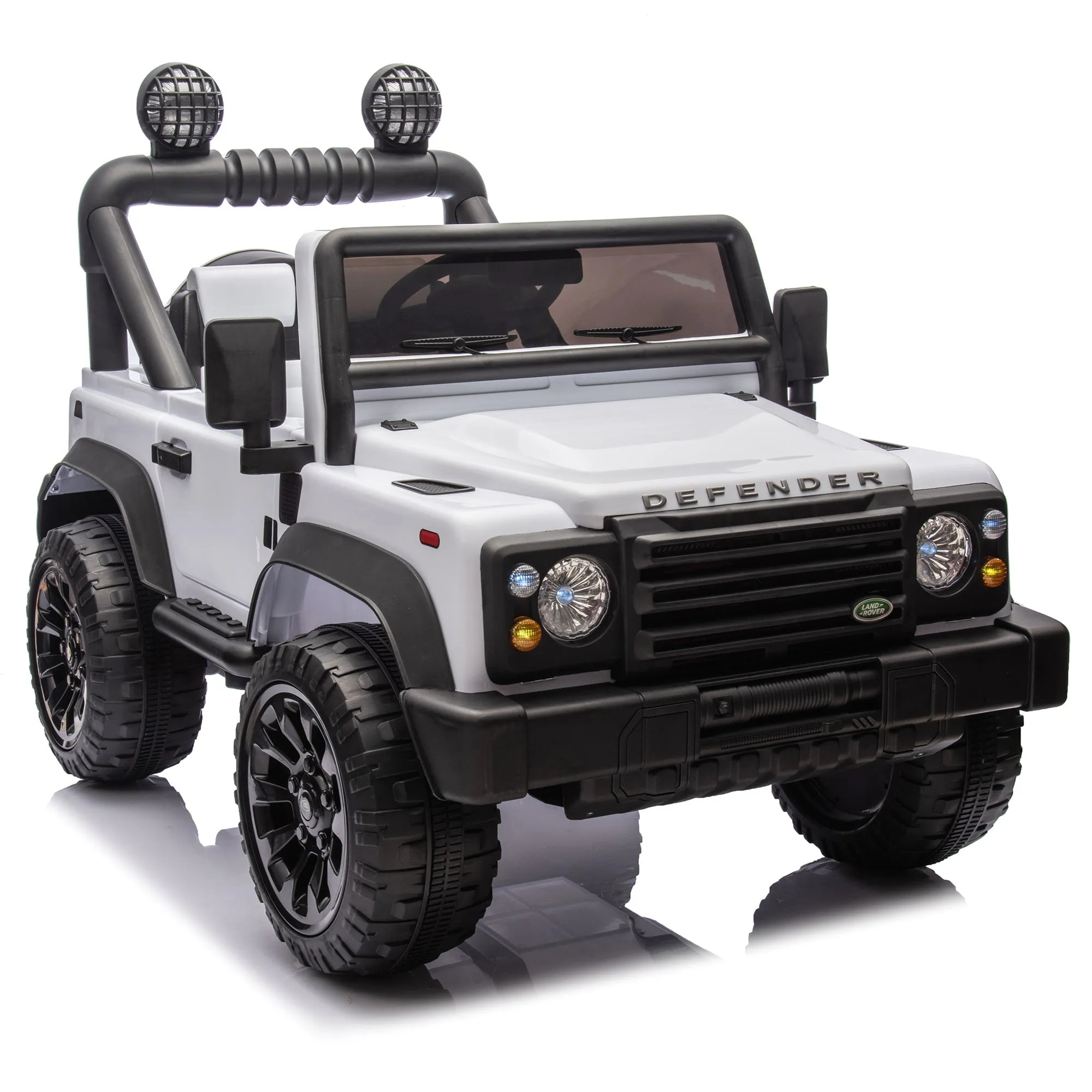 24V Land Rover Defender Kids Ride-On Car with Parent Control