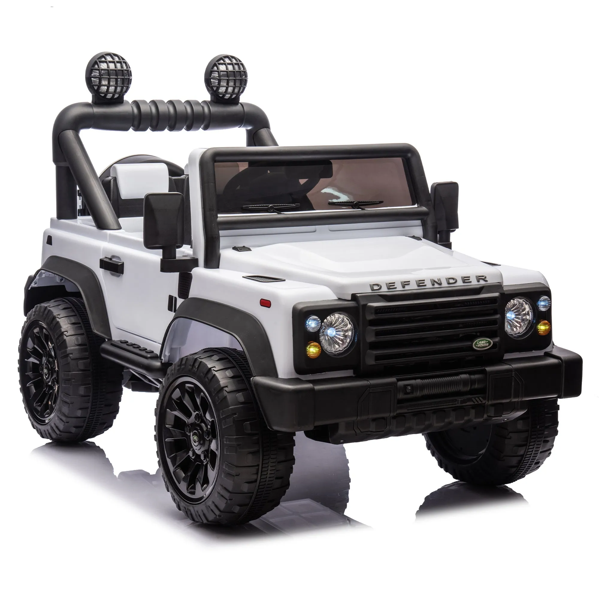 24V Land Rover Defender Kids Ride-On Car with Parent Control