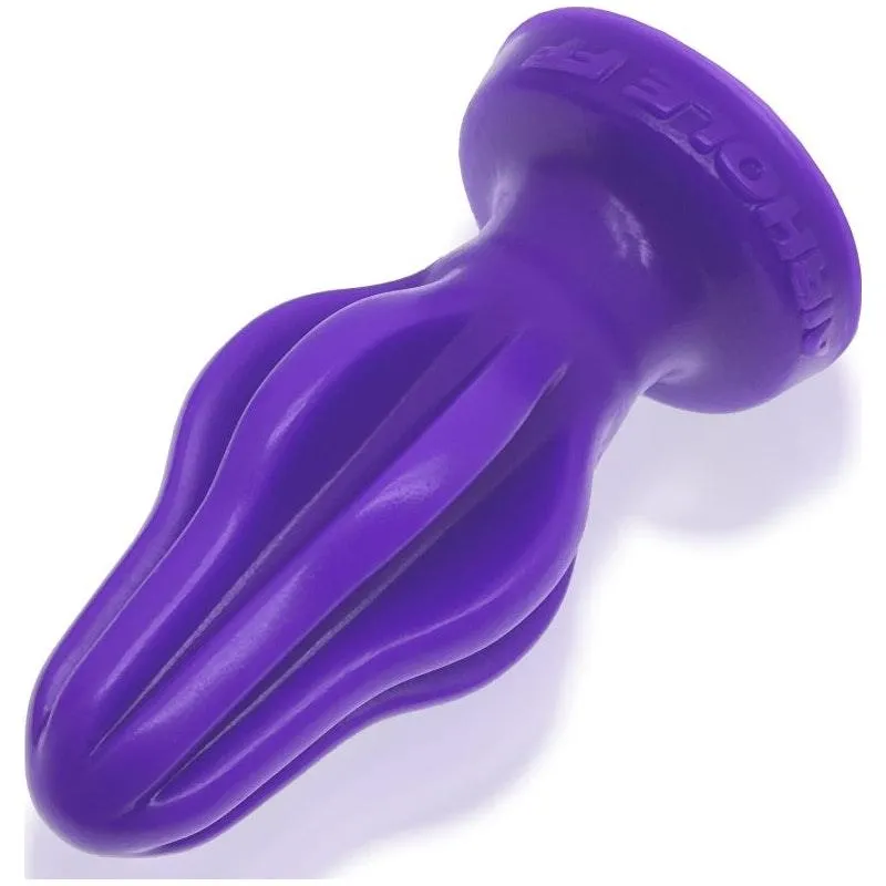 Airhole-2 Finned Buttplug Eggplant