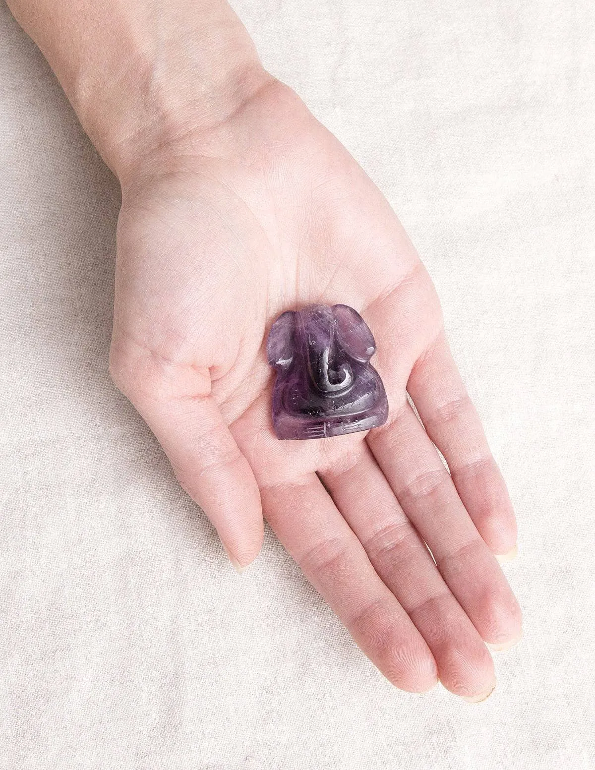 Amethyst Gemstone Ganesh