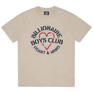 Billionaire Boys Club Heart & Mind Stencil Logo Slub Sand T-Shirt