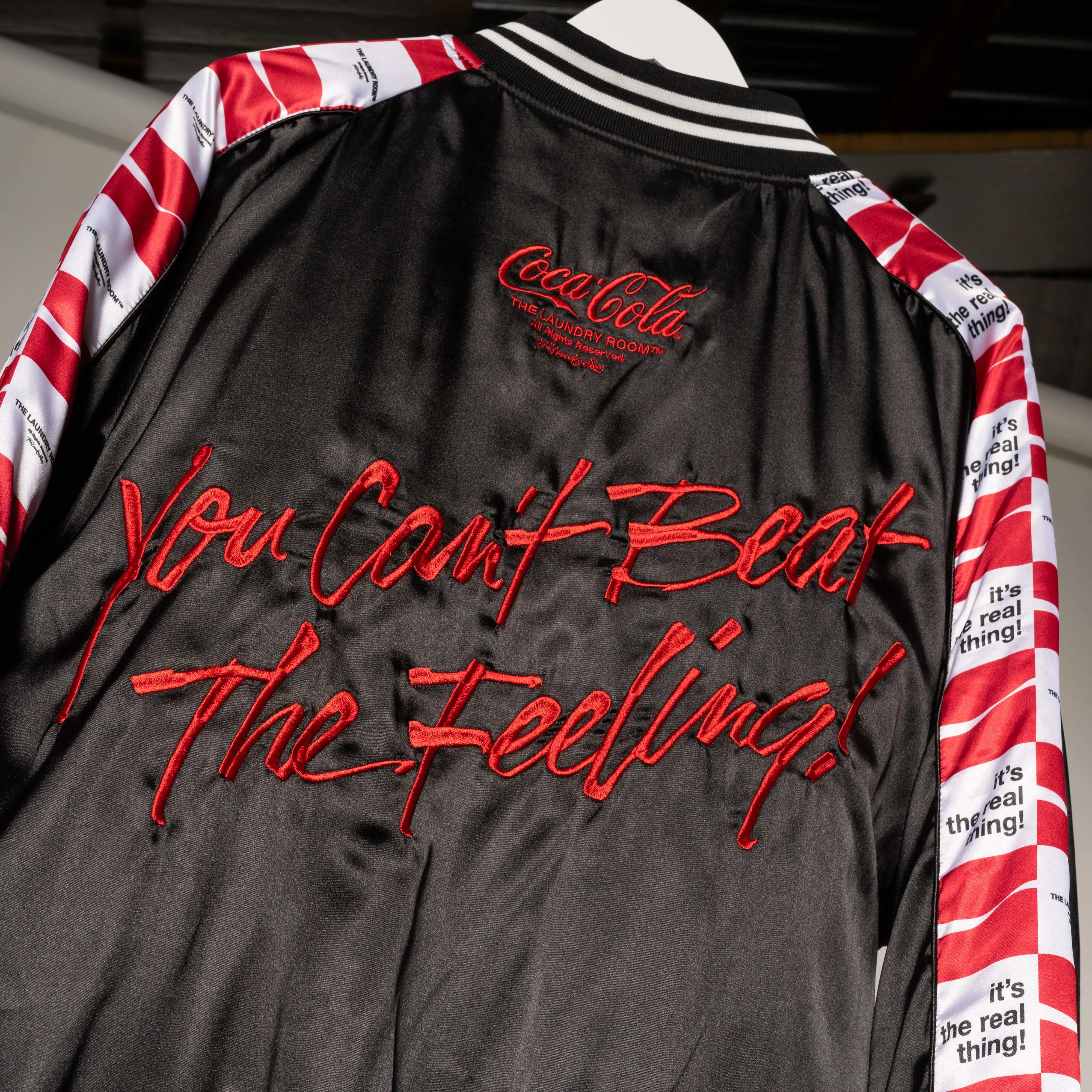 Coca Cola Racing - Stadium Jacket - Black & Red & White