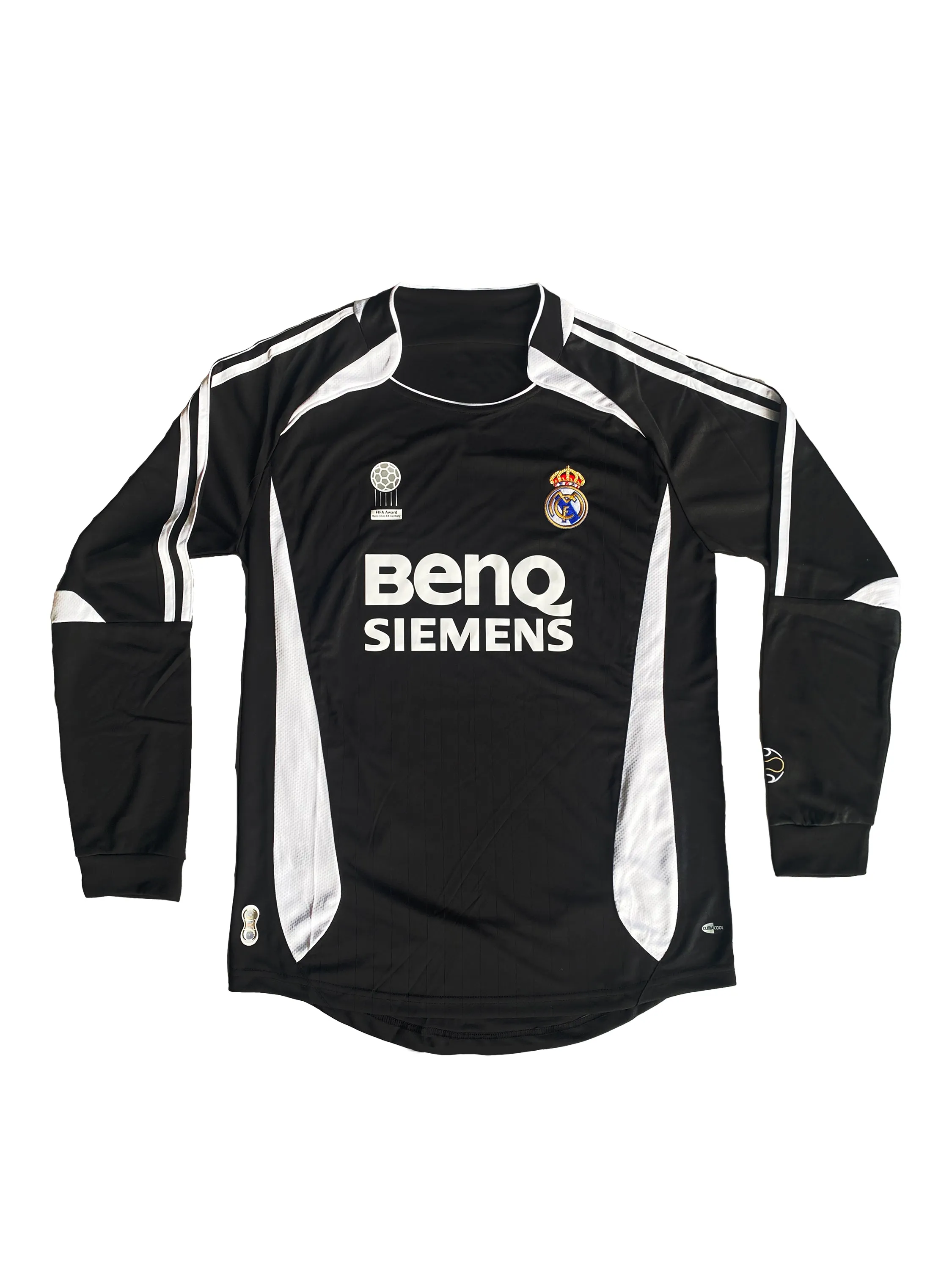 Custom made Real Madrid 06-07 Galacticos soccer jersey long sleeve