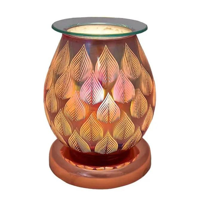 Desire Rose Gold Aroma Bulb Lamp Flame