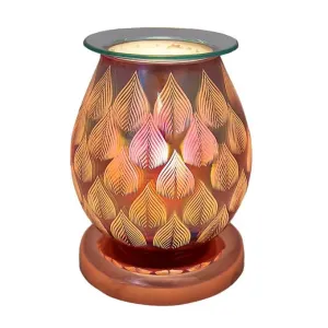 Desire Rose Gold Aroma Bulb Lamp Flame