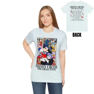 Disney Cruise The Eras Tour Unisex Graphic Tee Dark - Multiple Colors