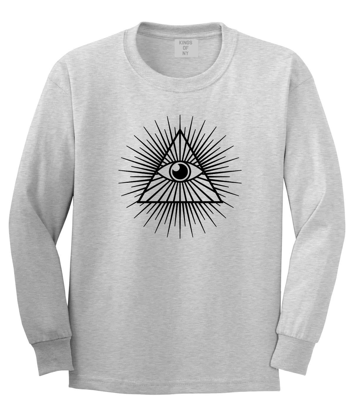 Eye Of Providence illuminati Mens Long Sleeve T-Shirt