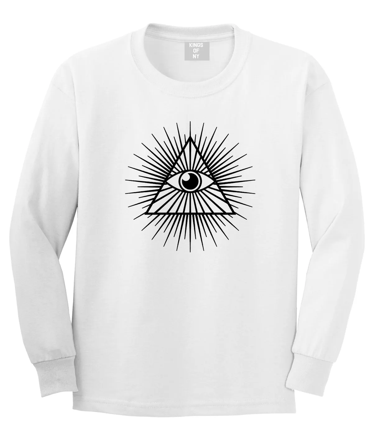 Eye Of Providence illuminati Mens Long Sleeve T-Shirt