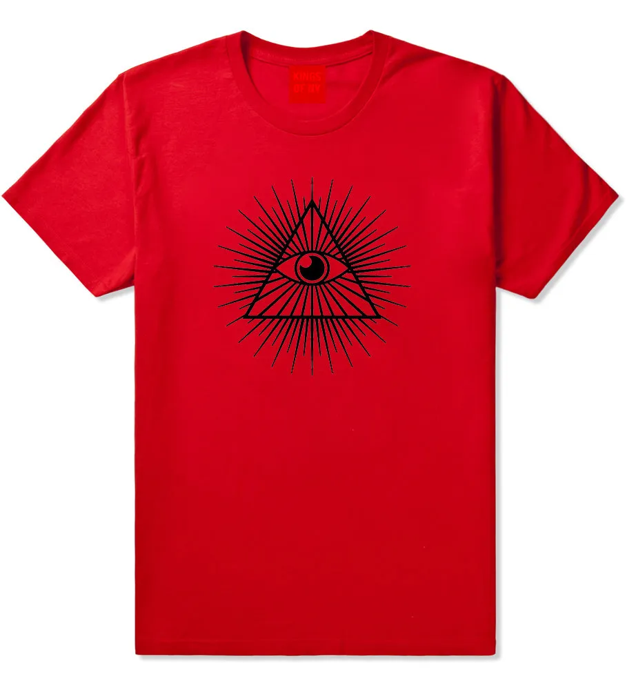 Eye Of Providence illuminati Mens T-Shirt