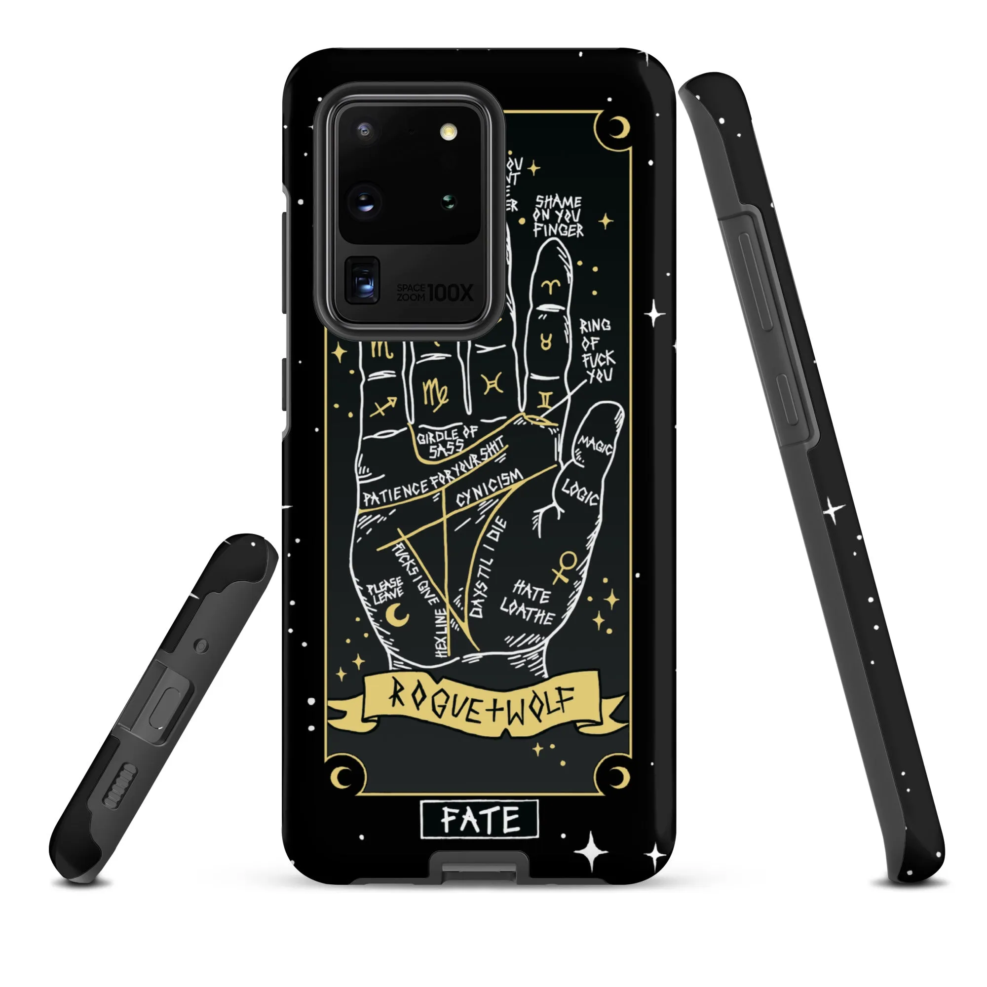 Fate Tarot Tough Phone Case for Samsung - Witchy Goth Anti-scratch Shockproof Phone Case Cover