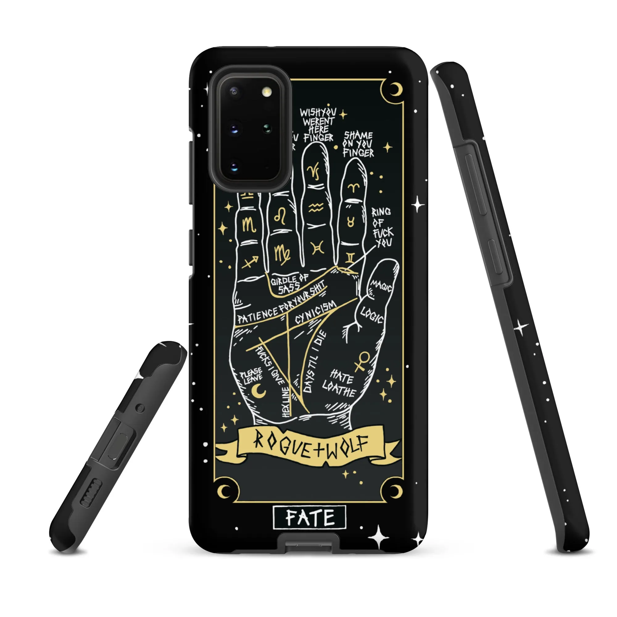 Fate Tarot Tough Phone Case for Samsung - Witchy Goth Anti-scratch Shockproof Phone Case Cover