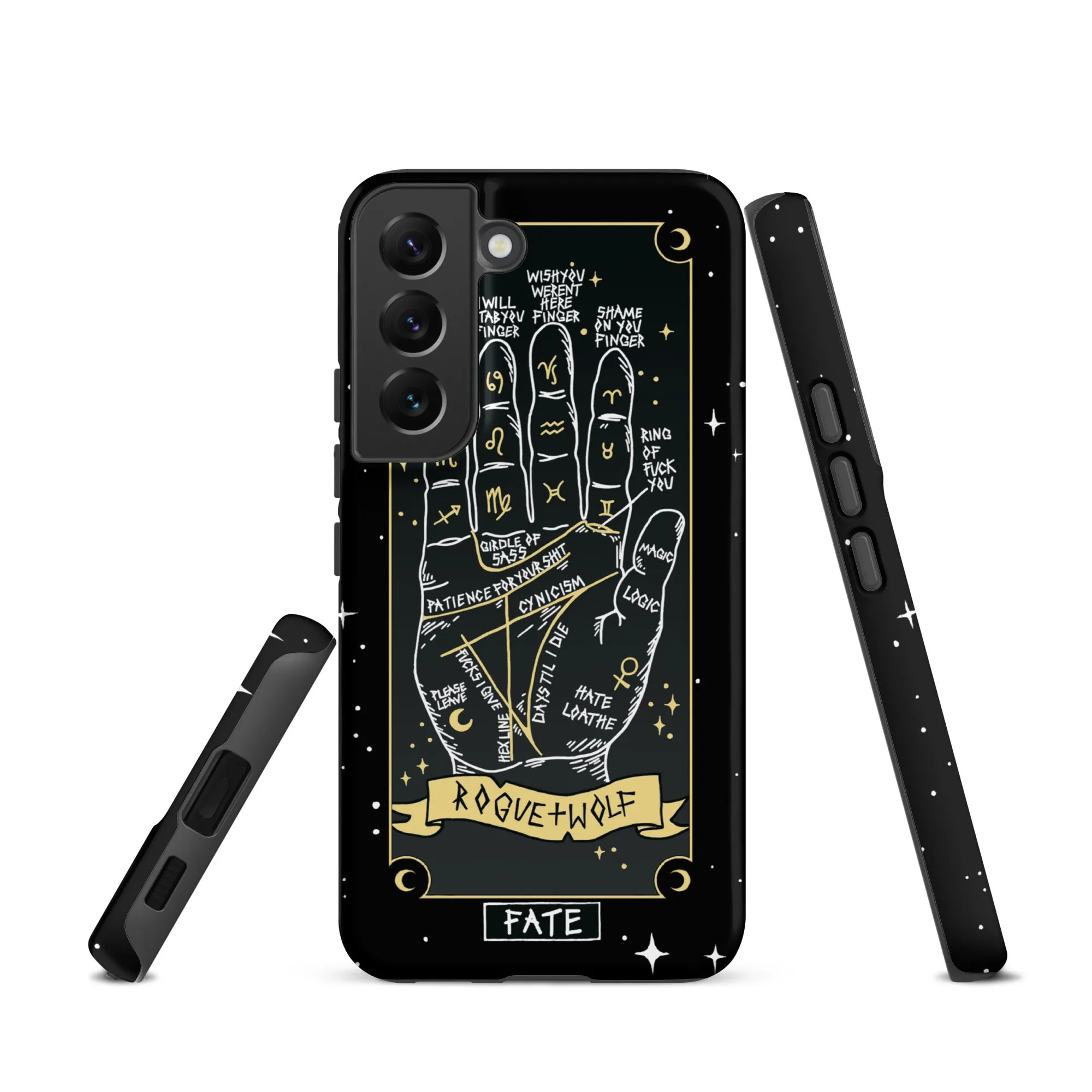 Fate Tarot Tough Phone Case for Samsung - Witchy Goth Anti-scratch Shockproof Phone Case Cover