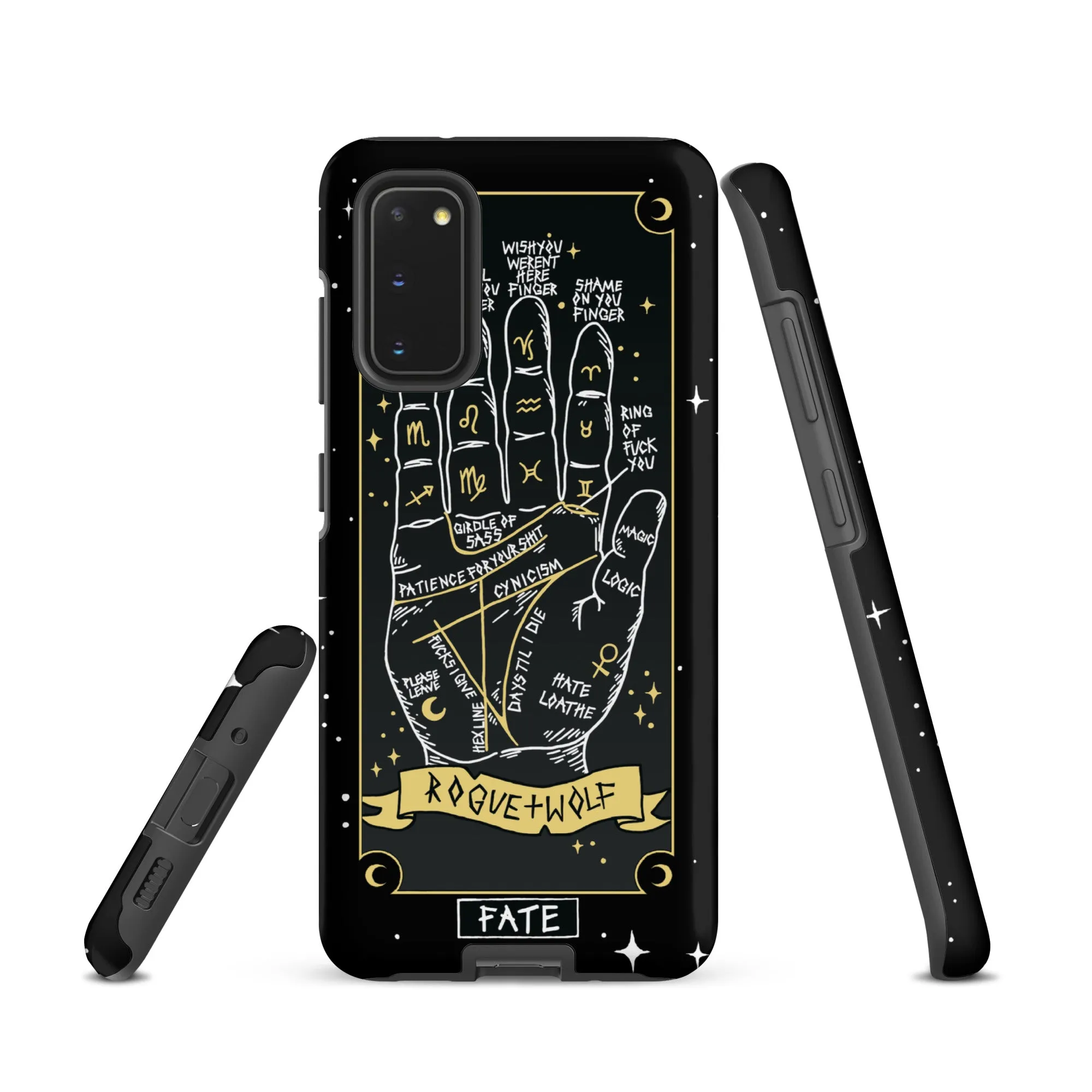 Fate Tarot Tough Phone Case for Samsung - Witchy Goth Anti-scratch Shockproof Phone Case Cover