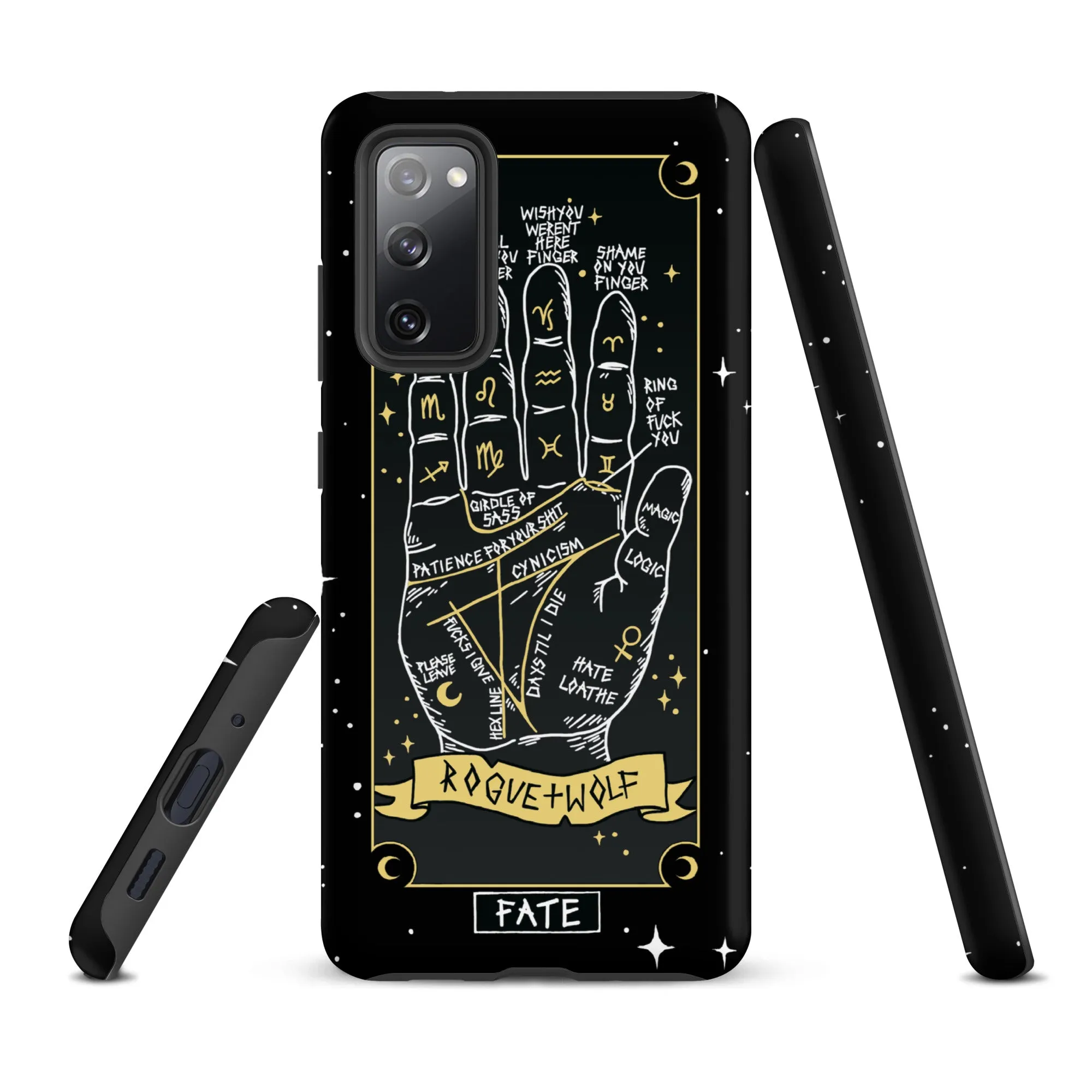 Fate Tarot Tough Phone Case for Samsung - Witchy Goth Anti-scratch Shockproof Phone Case Cover