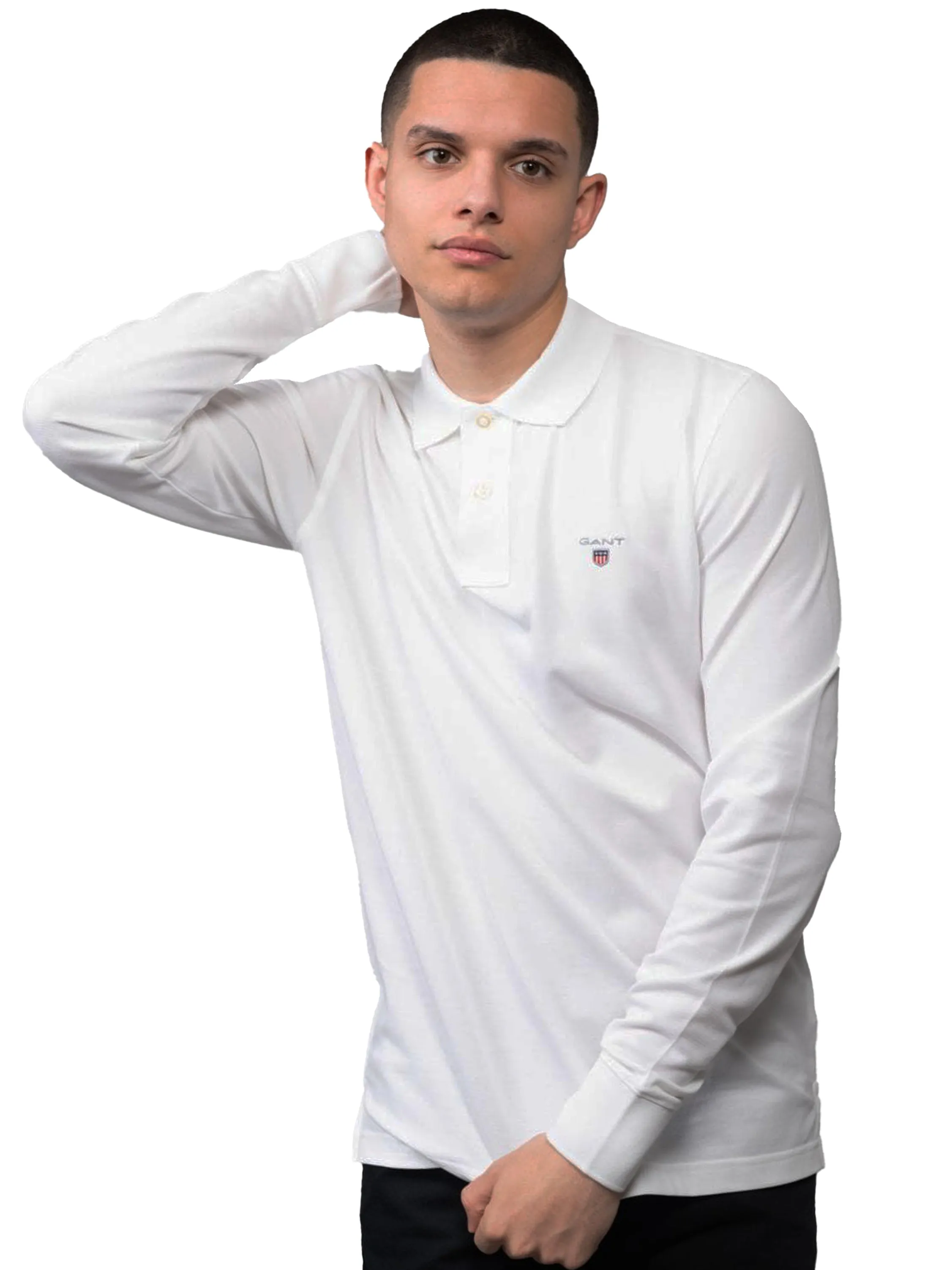 Gant | Mens Long Sleeve Polo Shirt