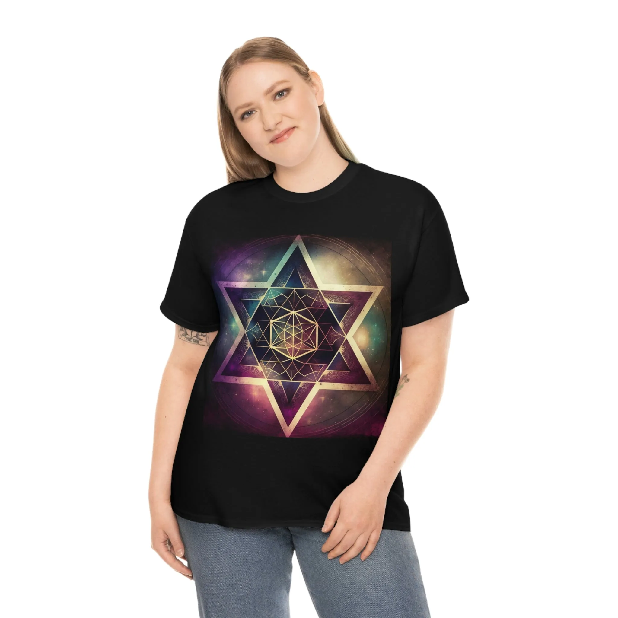 Geometric Star Tee