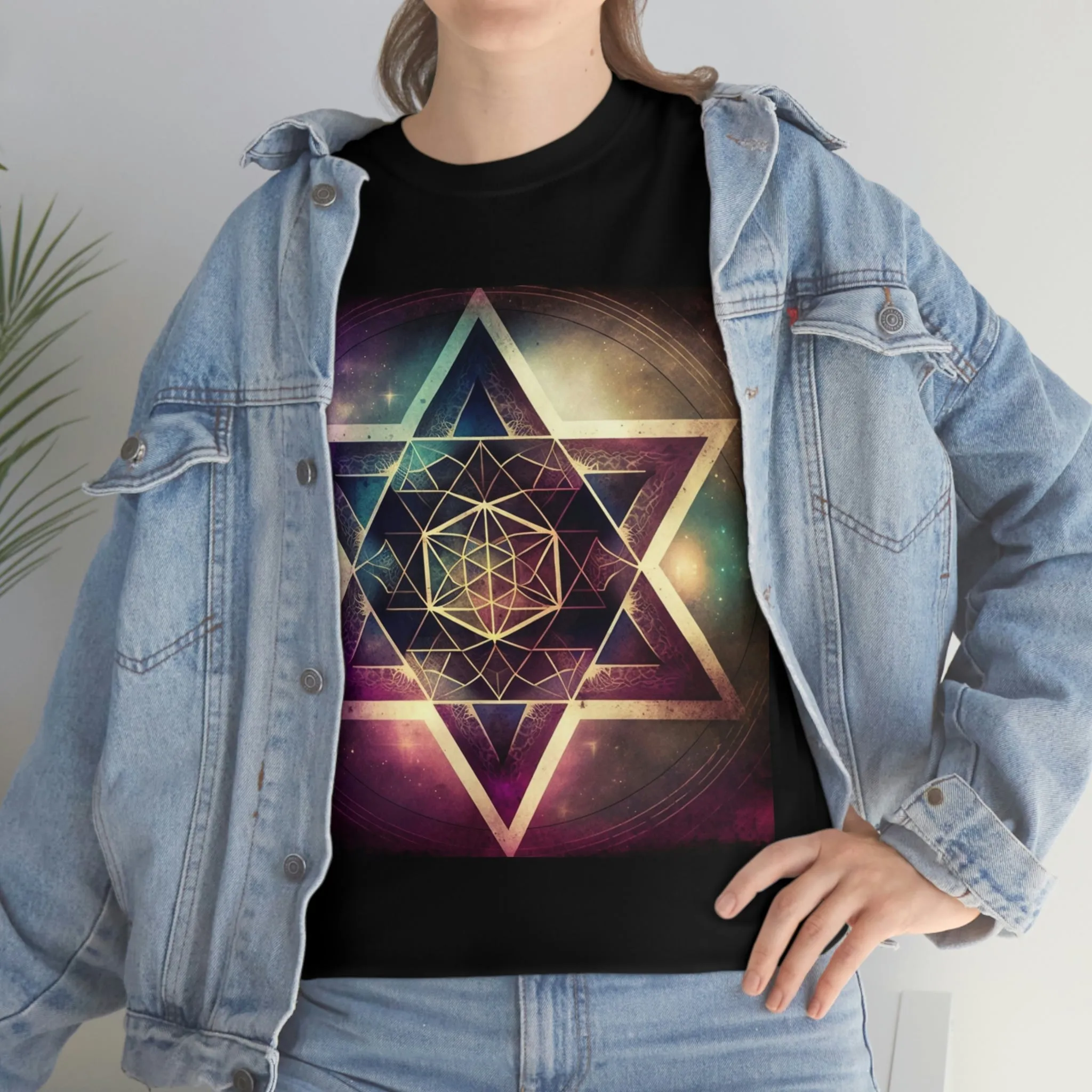 Geometric Star Tee