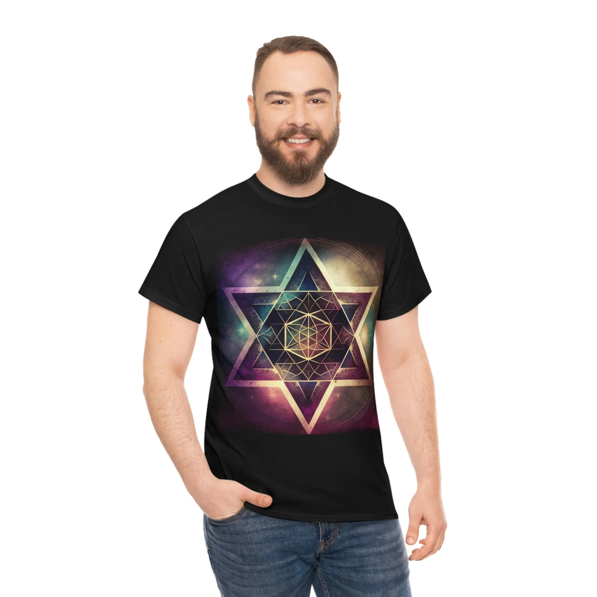 Geometric Star Tee