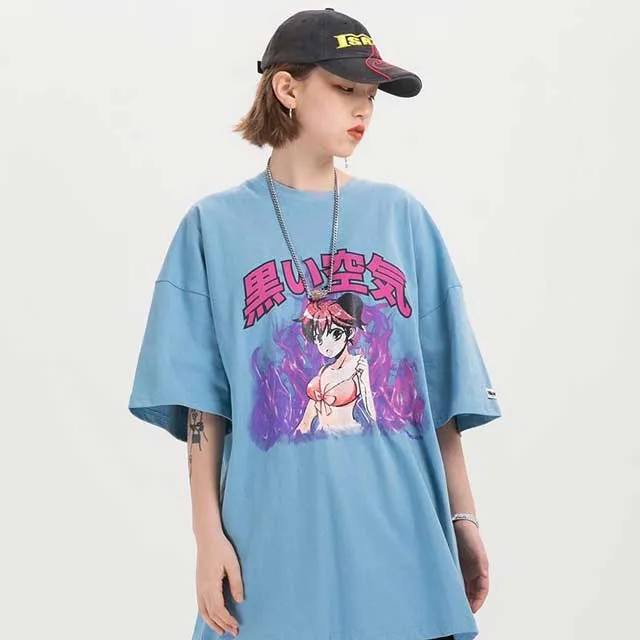 Harajuku Flames T-shirt