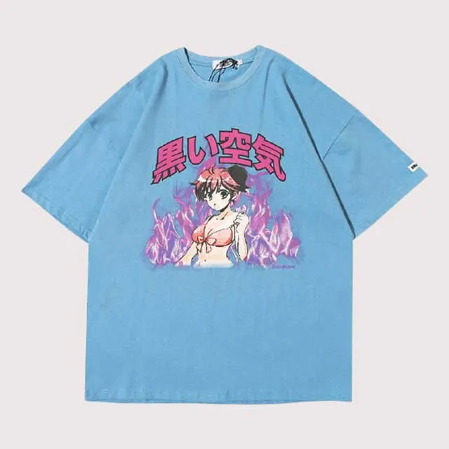 Harajuku Flames T-shirt