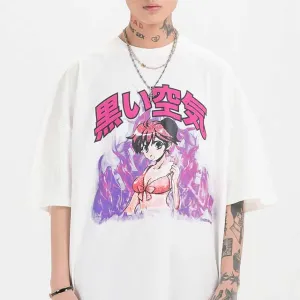 Harajuku Flames T-shirt