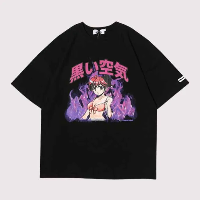 Harajuku Flames T-shirt