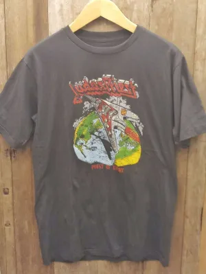 Judas Priest 'Point of Entry' Electric Guitar T-Shirt: A Rock Legacy in Fashion