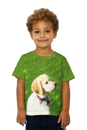 Kids Dreamy Yellow Labrador Puppy