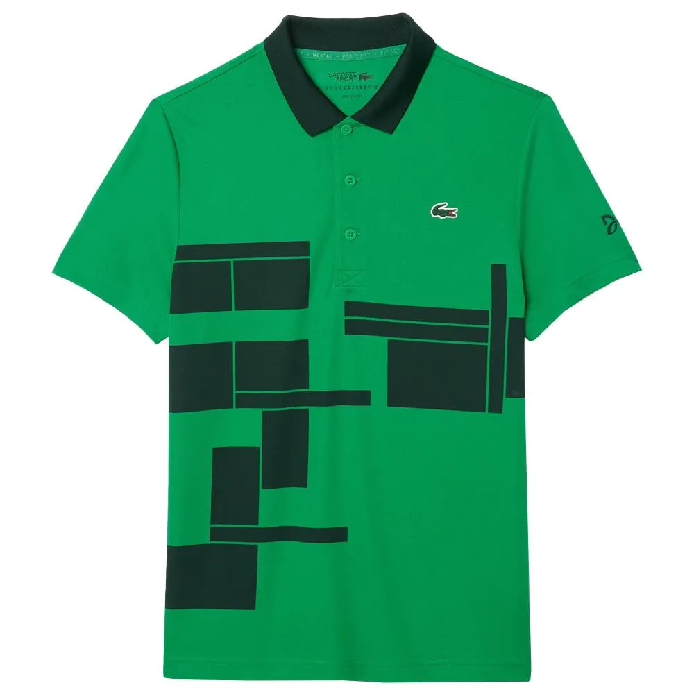 Lacoste Men's Novak Djokovic Tennis X Polo - Green