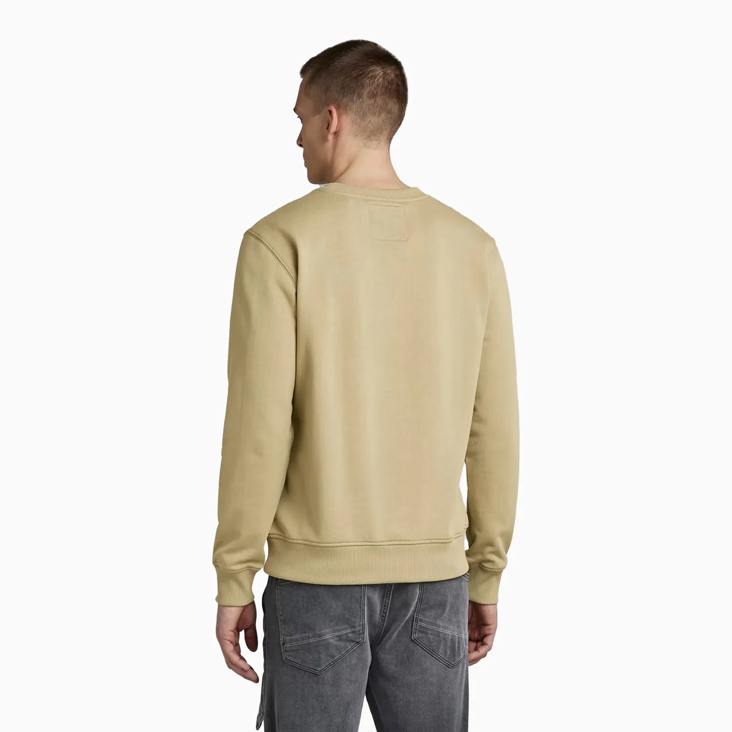 Men's Abstract Raw Sweatshirt