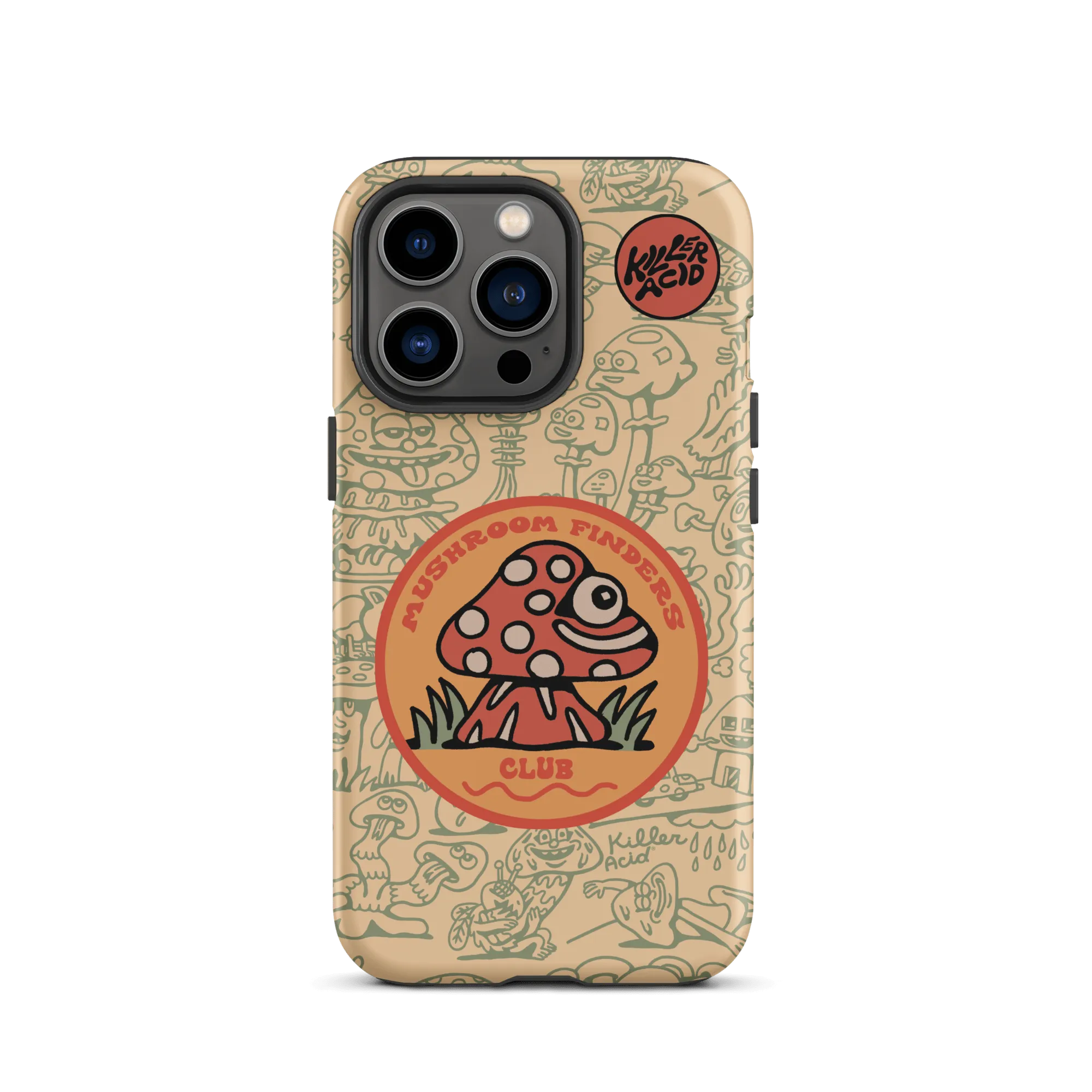 Mushroom Finders Club iPhone Case