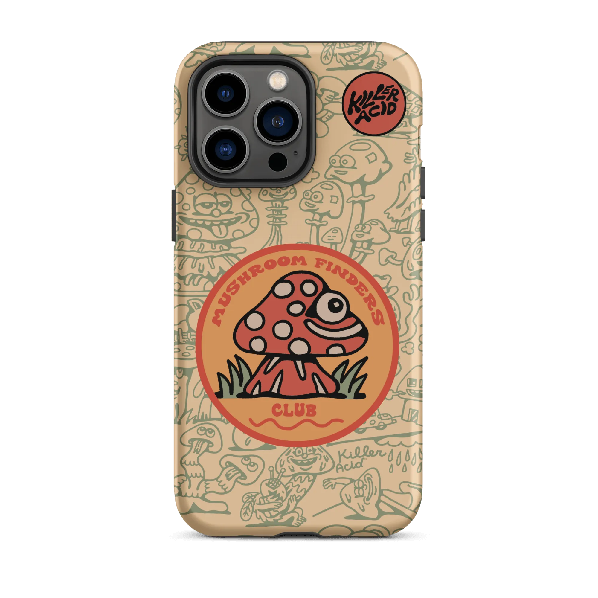 Mushroom Finders Club iPhone Case