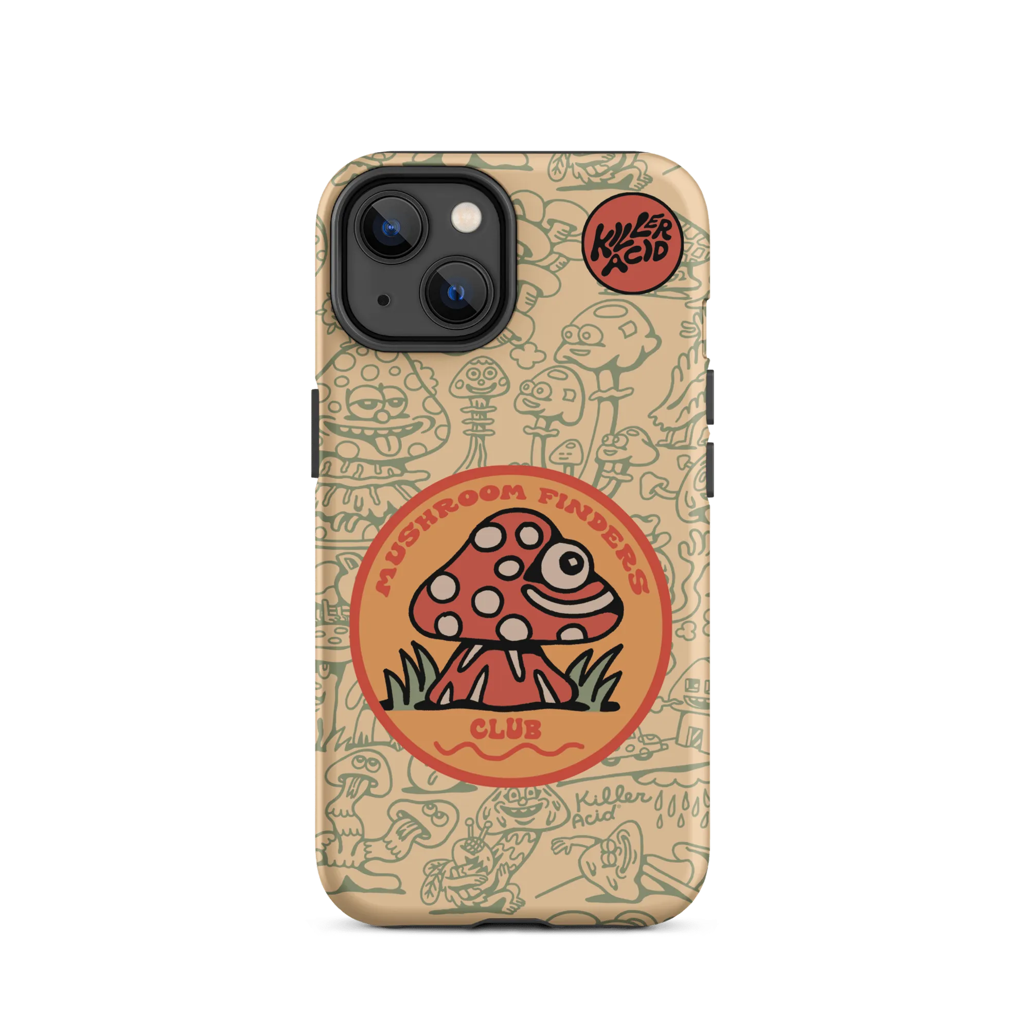 Mushroom Finders Club iPhone Case