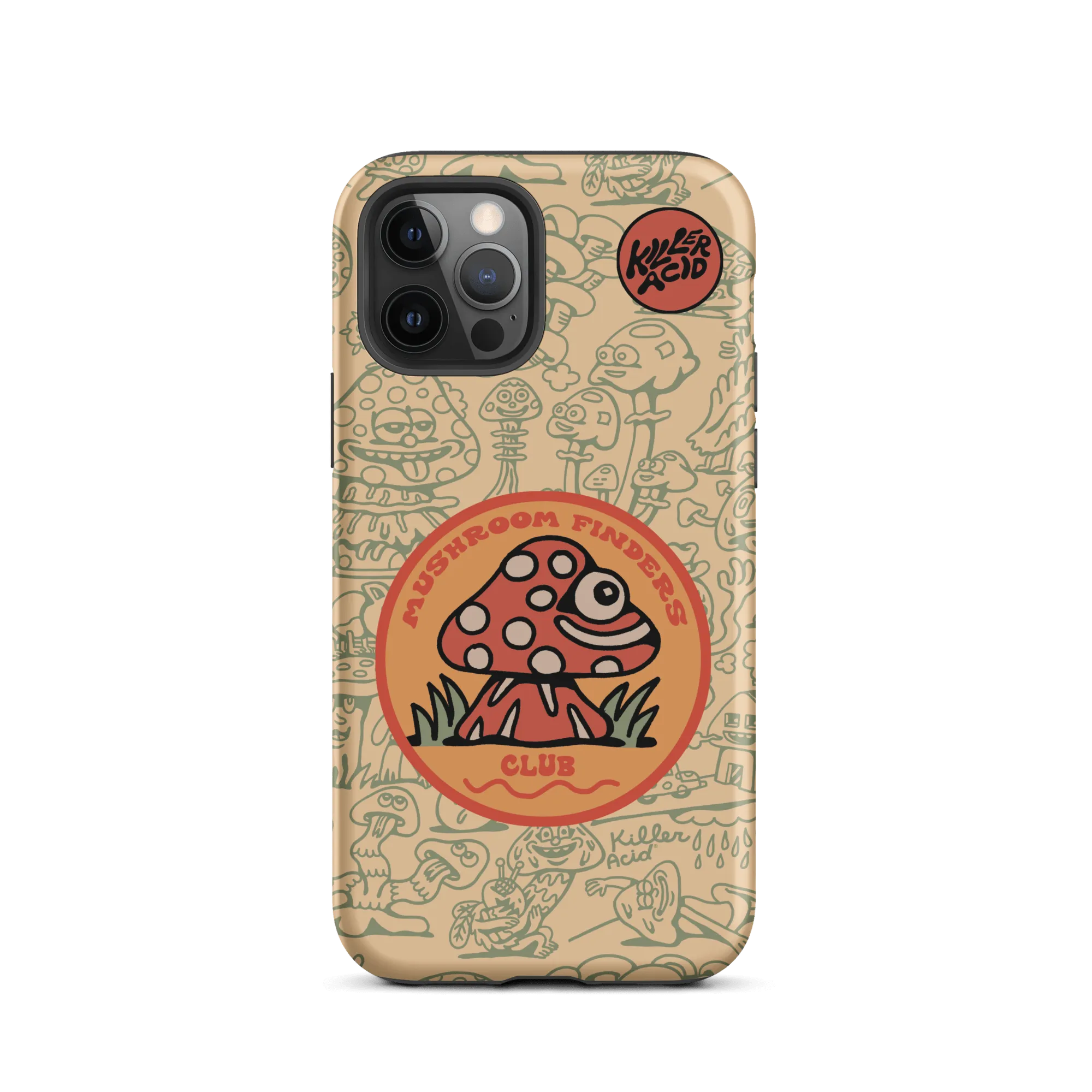 Mushroom Finders Club iPhone Case