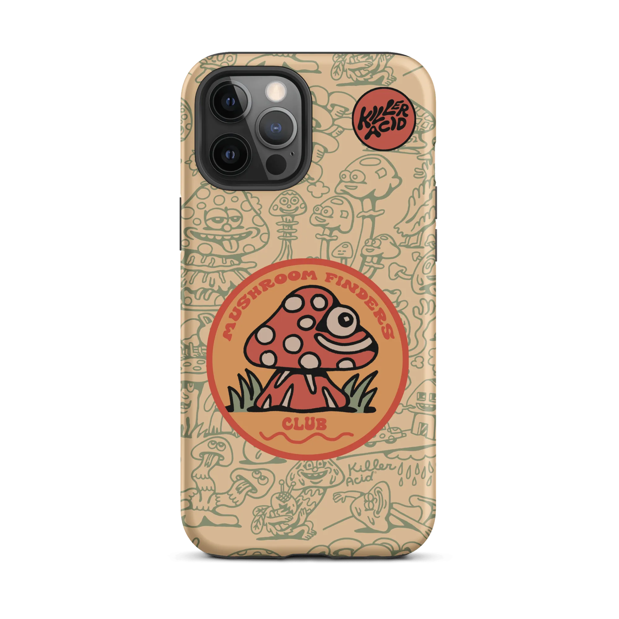 Mushroom Finders Club iPhone Case