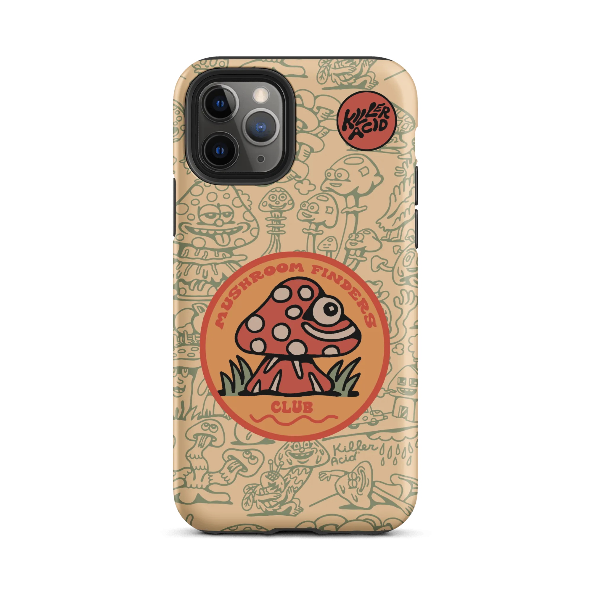 Mushroom Finders Club iPhone Case