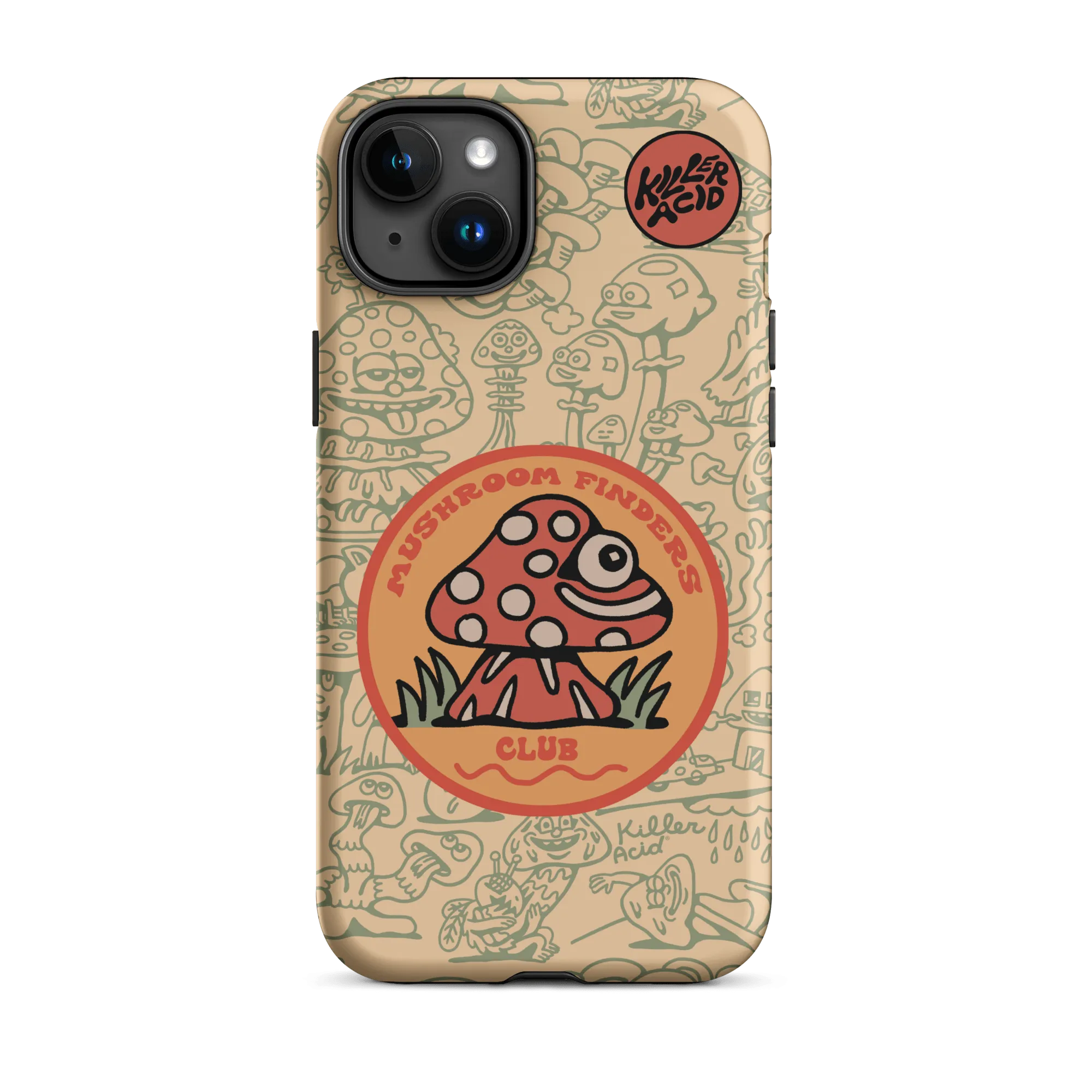 Mushroom Finders Club iPhone Case