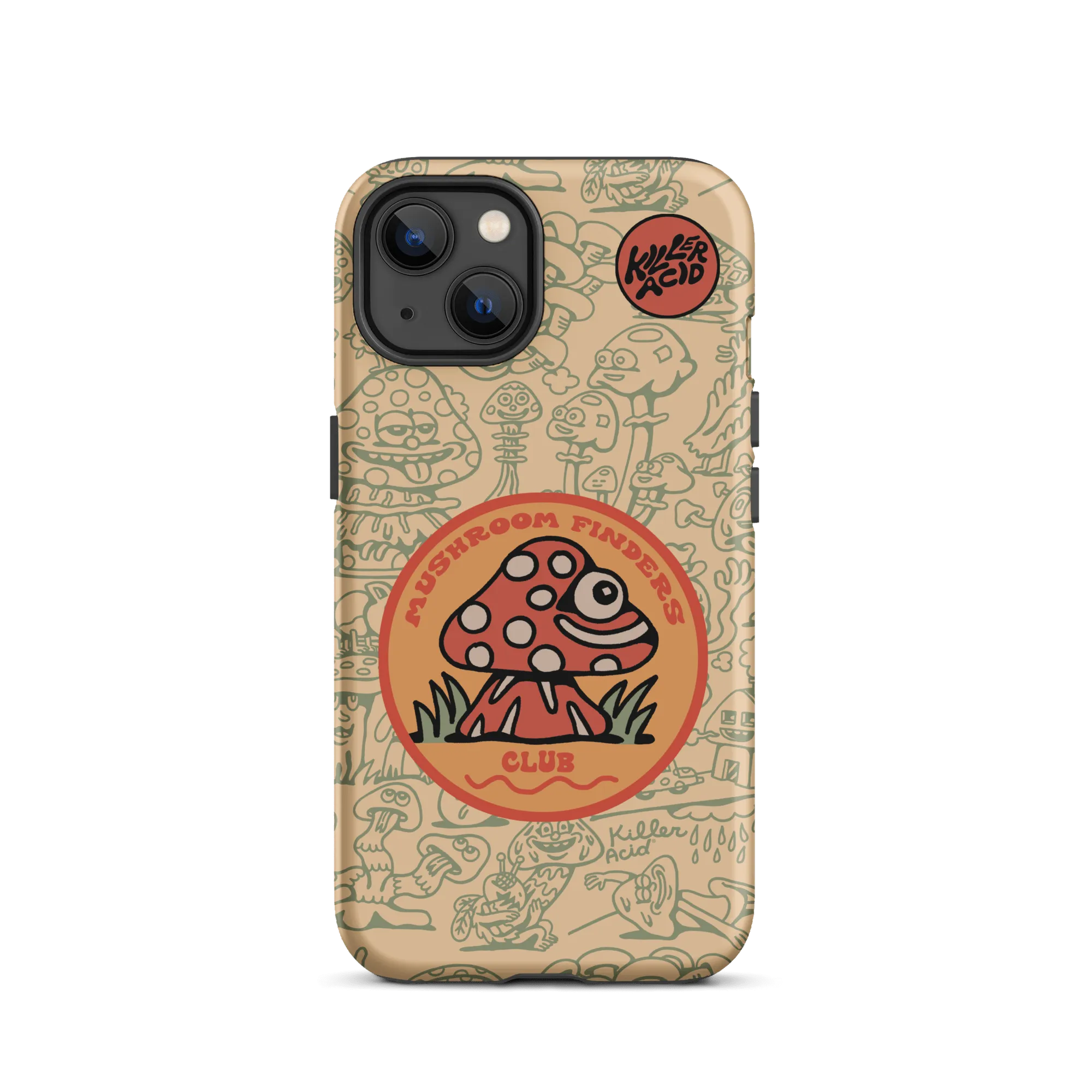 Mushroom Finders Club iPhone Case