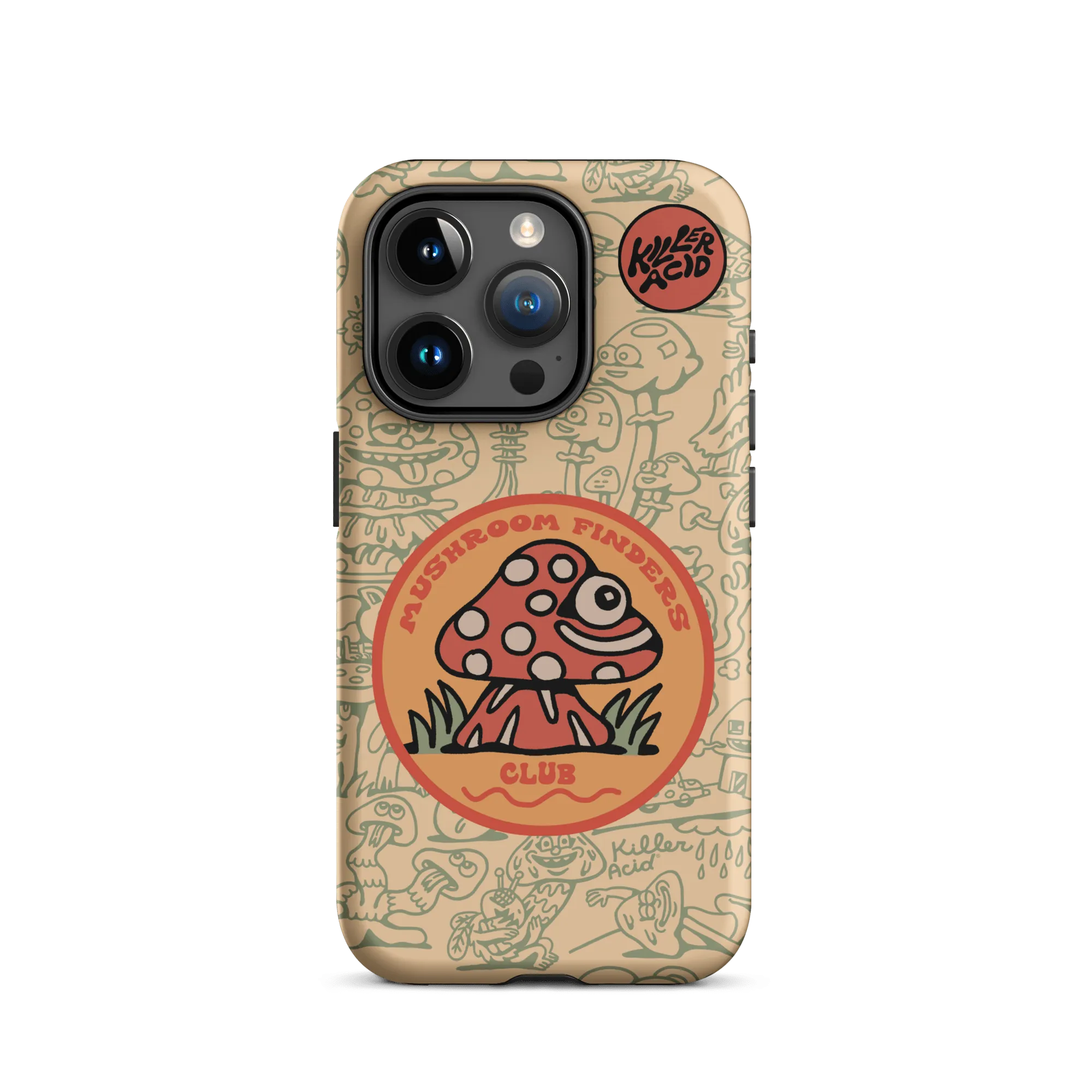 Mushroom Finders Club iPhone Case