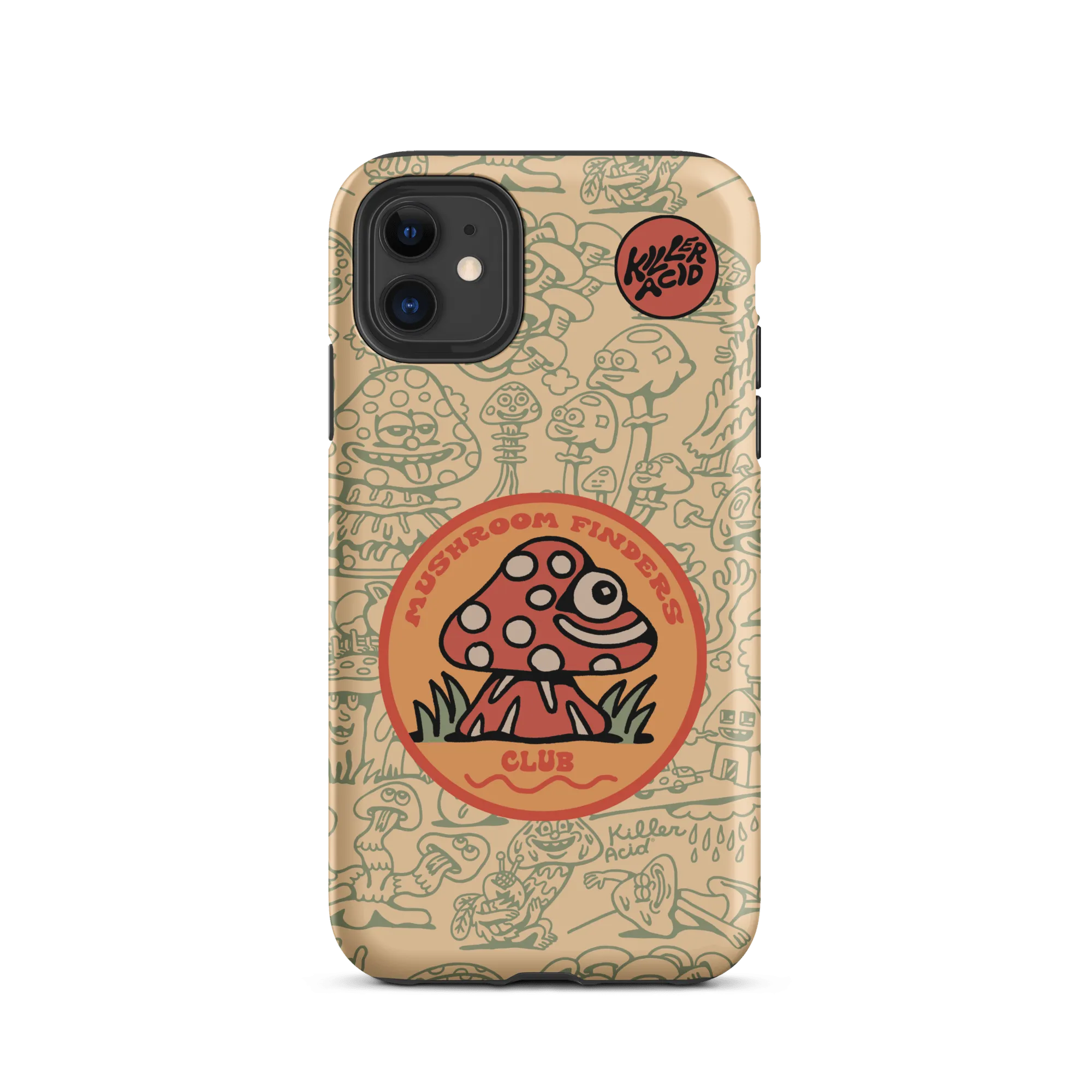 Mushroom Finders Club iPhone Case