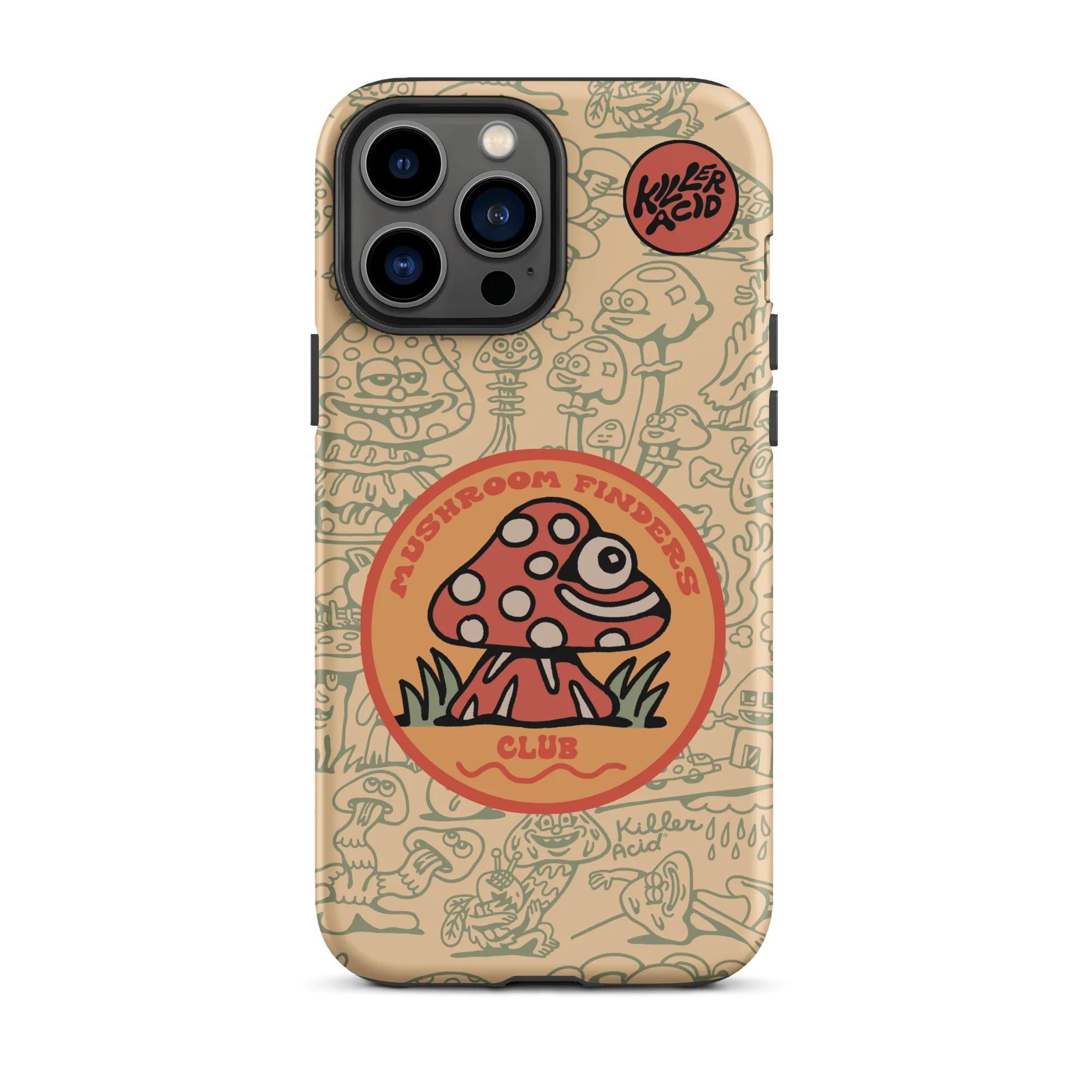 Mushroom Finders Club iPhone Case