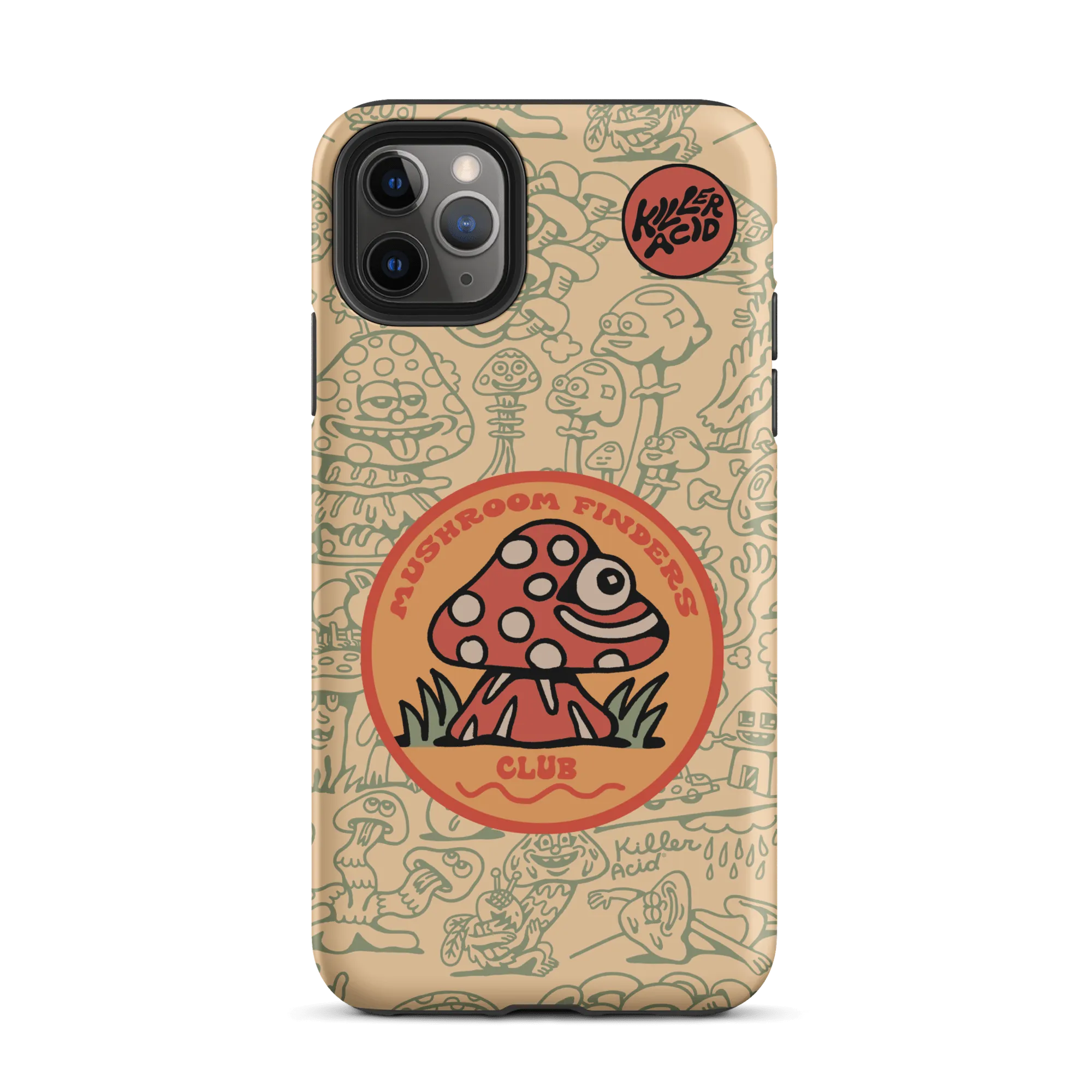 Mushroom Finders Club iPhone Case