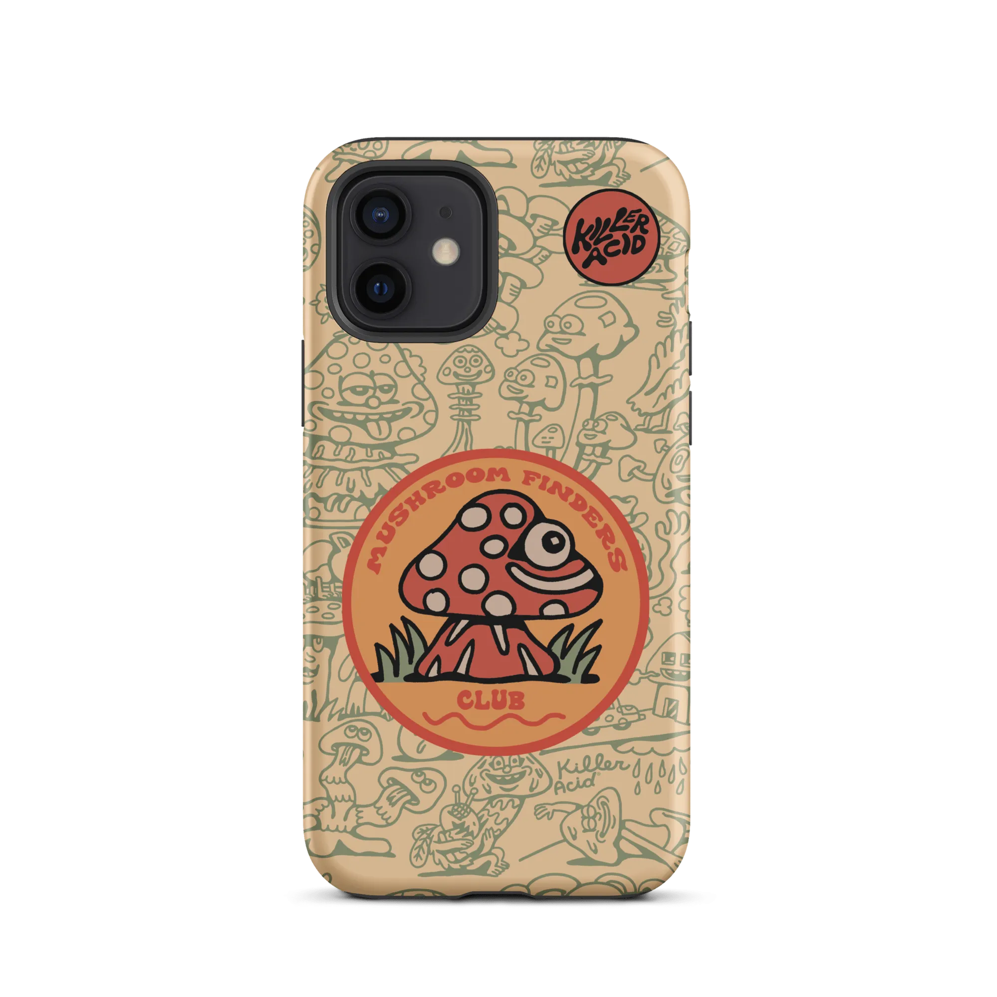 Mushroom Finders Club iPhone Case