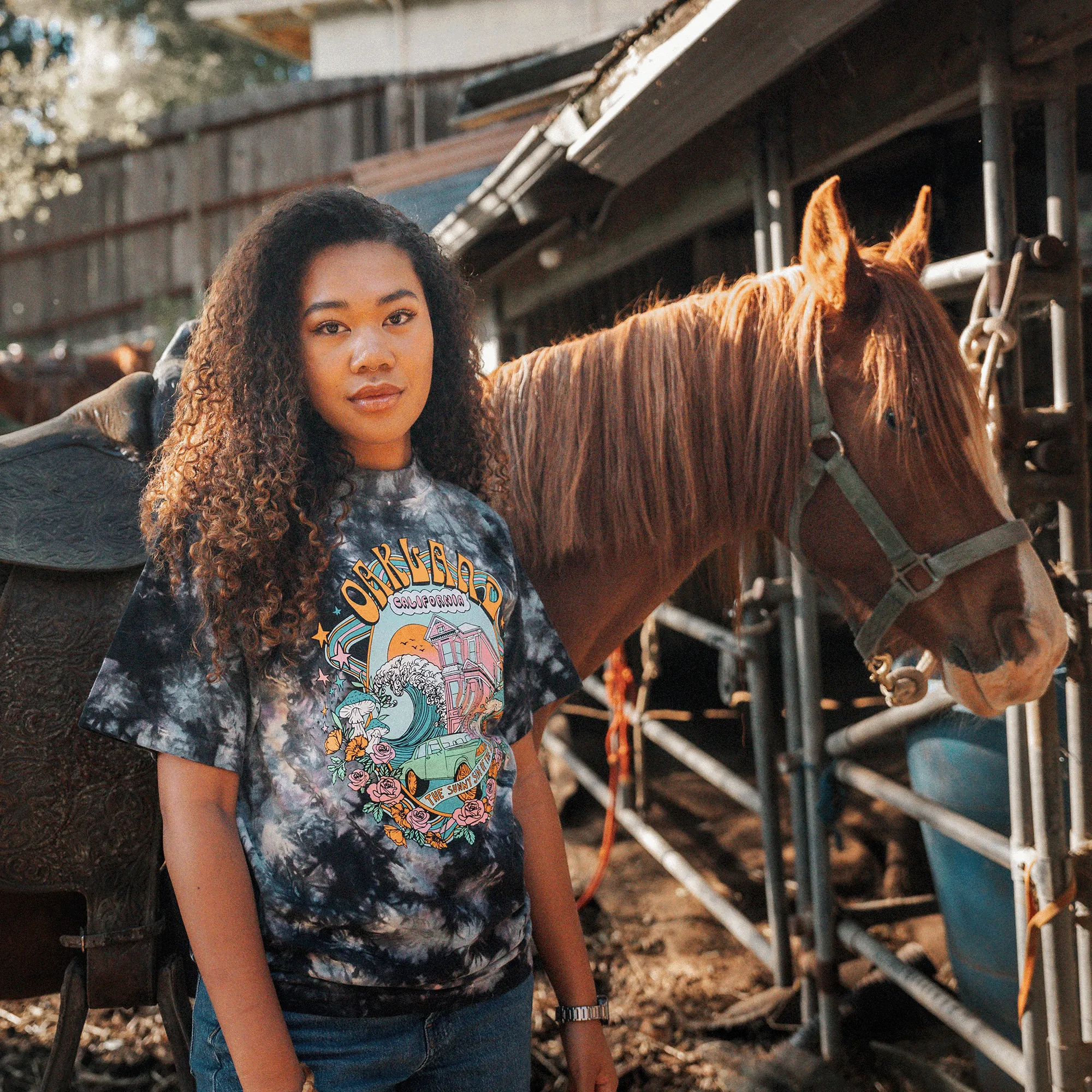 Oakland Dream Tie-Dye Tee