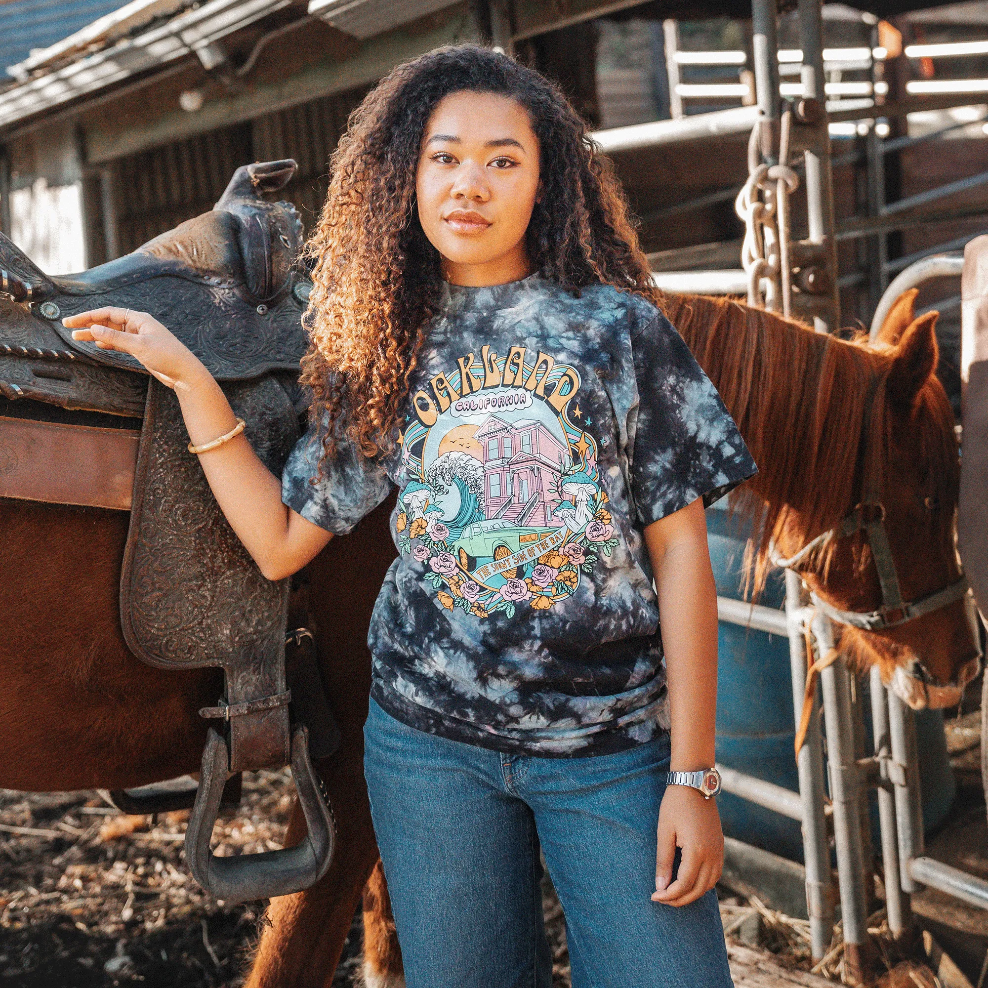 Oakland Dream Tie-Dye Tee