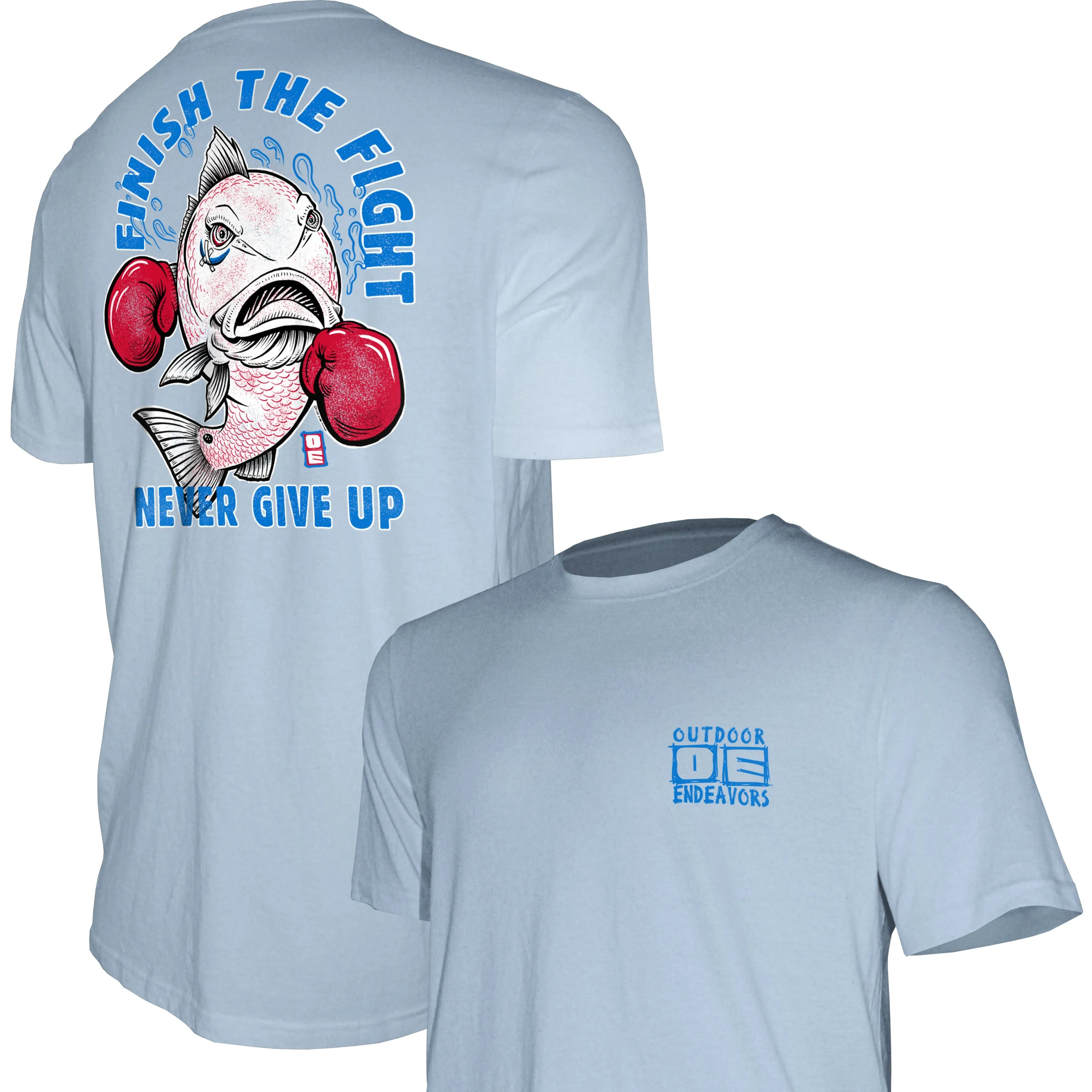 Outdoor Endeavors Attitude- Graphic Tee - Finish the Fight